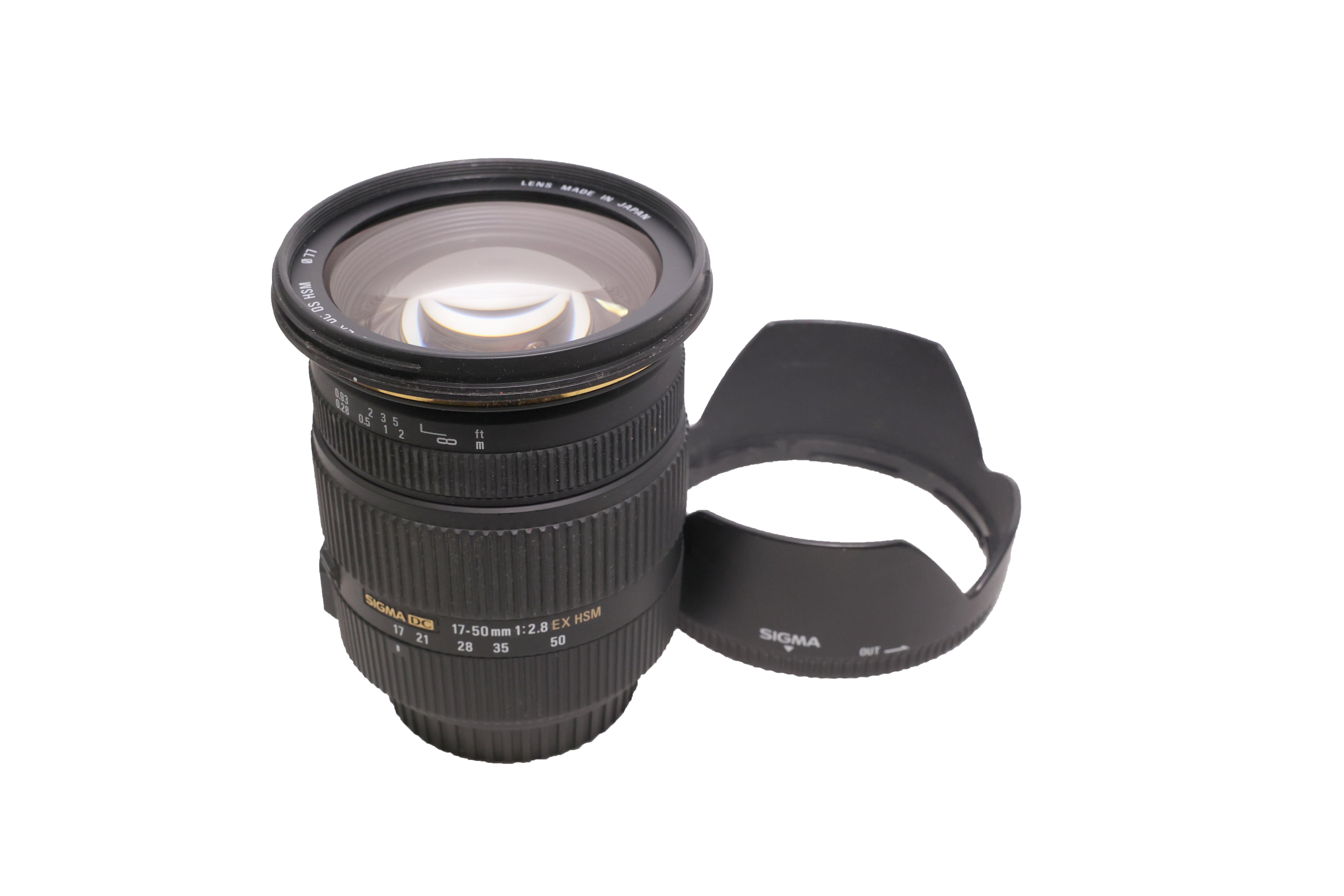 USED Sigma 17-50mm F2.8 EX DC HSM OS (C-EF)