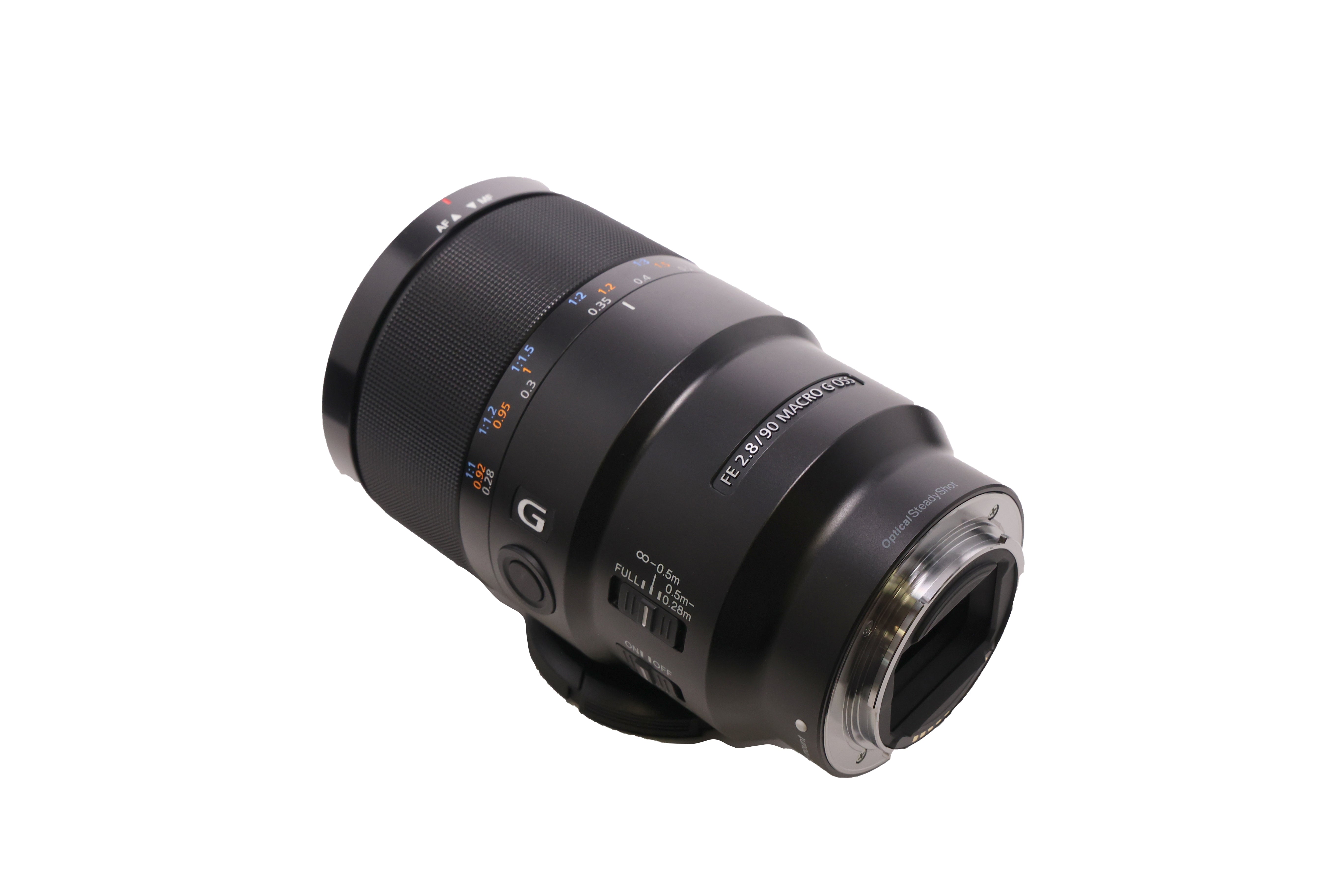 USED Sony 90mm F2.8 FE Macro G OSS Lens (Full Frame E-Mount)