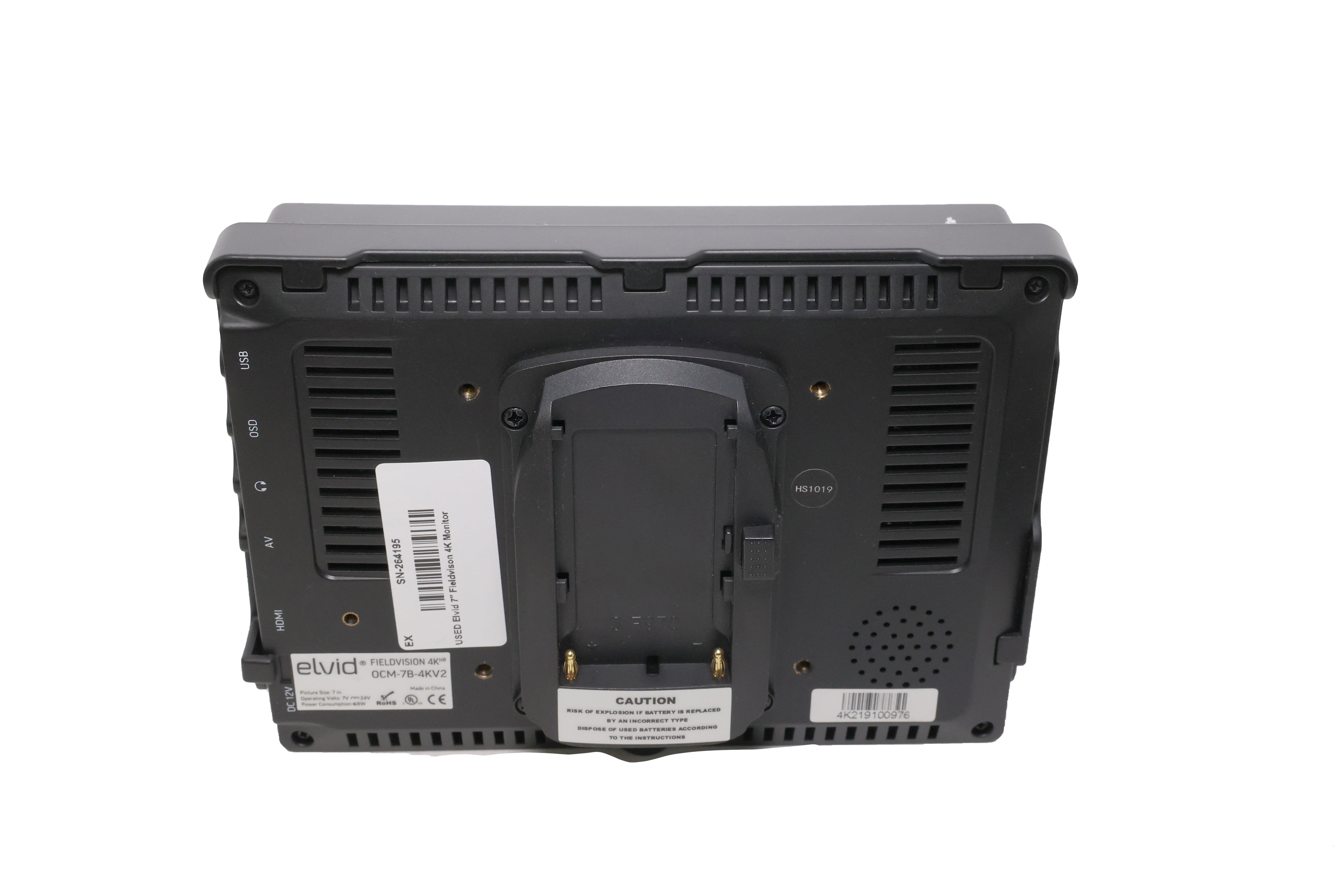 USED Elvid 7" Fieldvison 4K Monitor