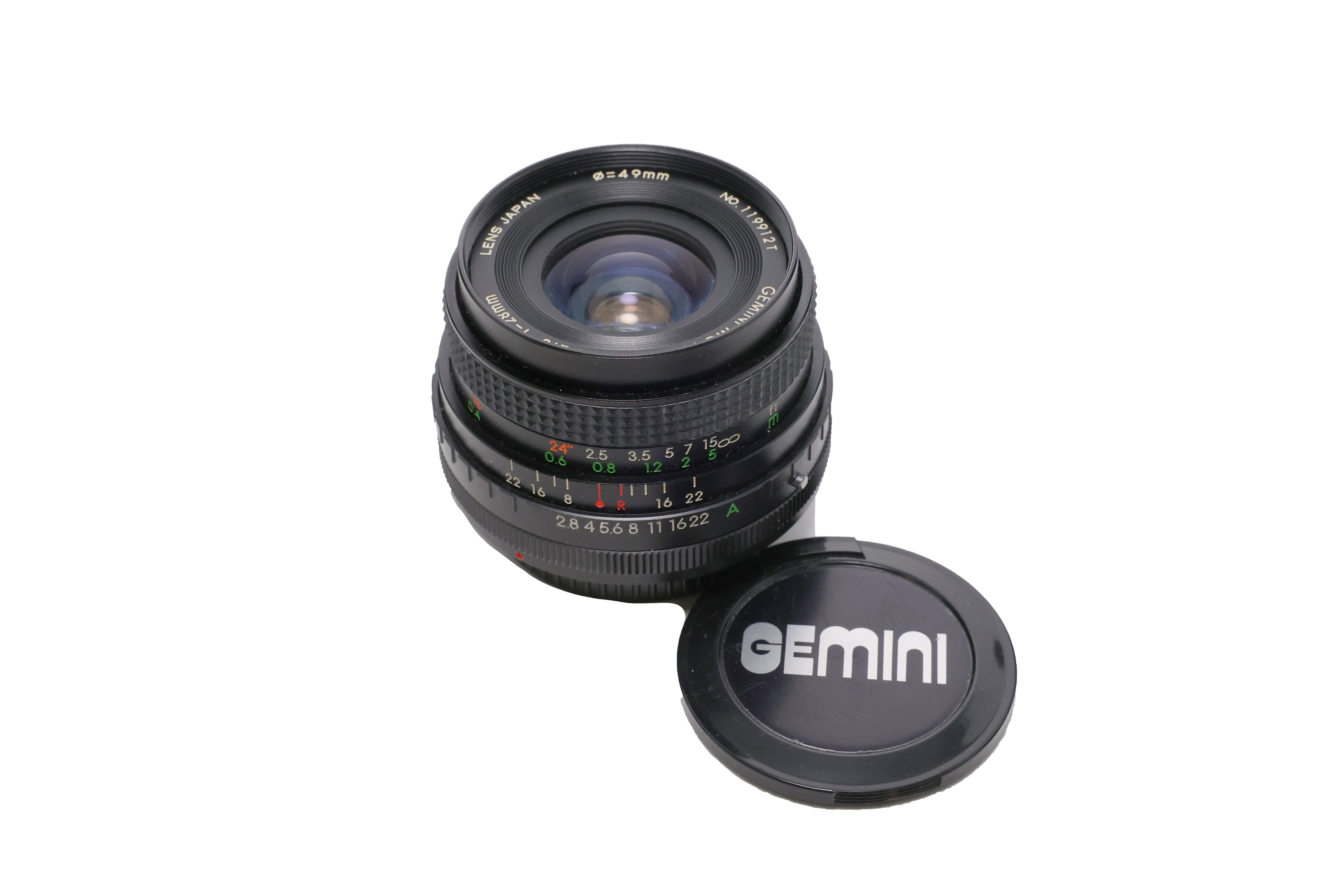 USED Gemini 28mm f2.8 (FD-Mount)