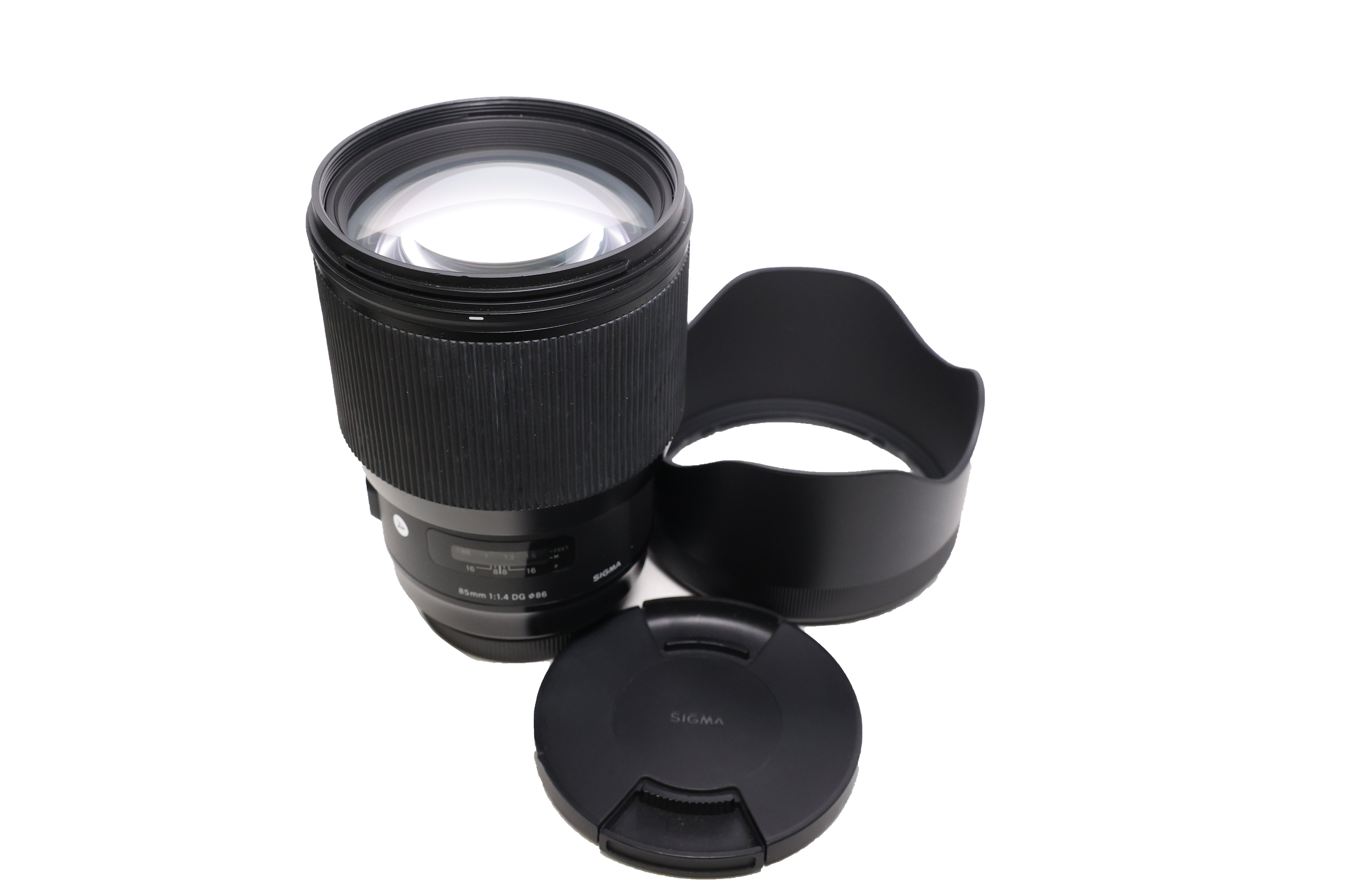 USED Sigma 85mm f/1.4 DG HSM Art Lens for Canon EF