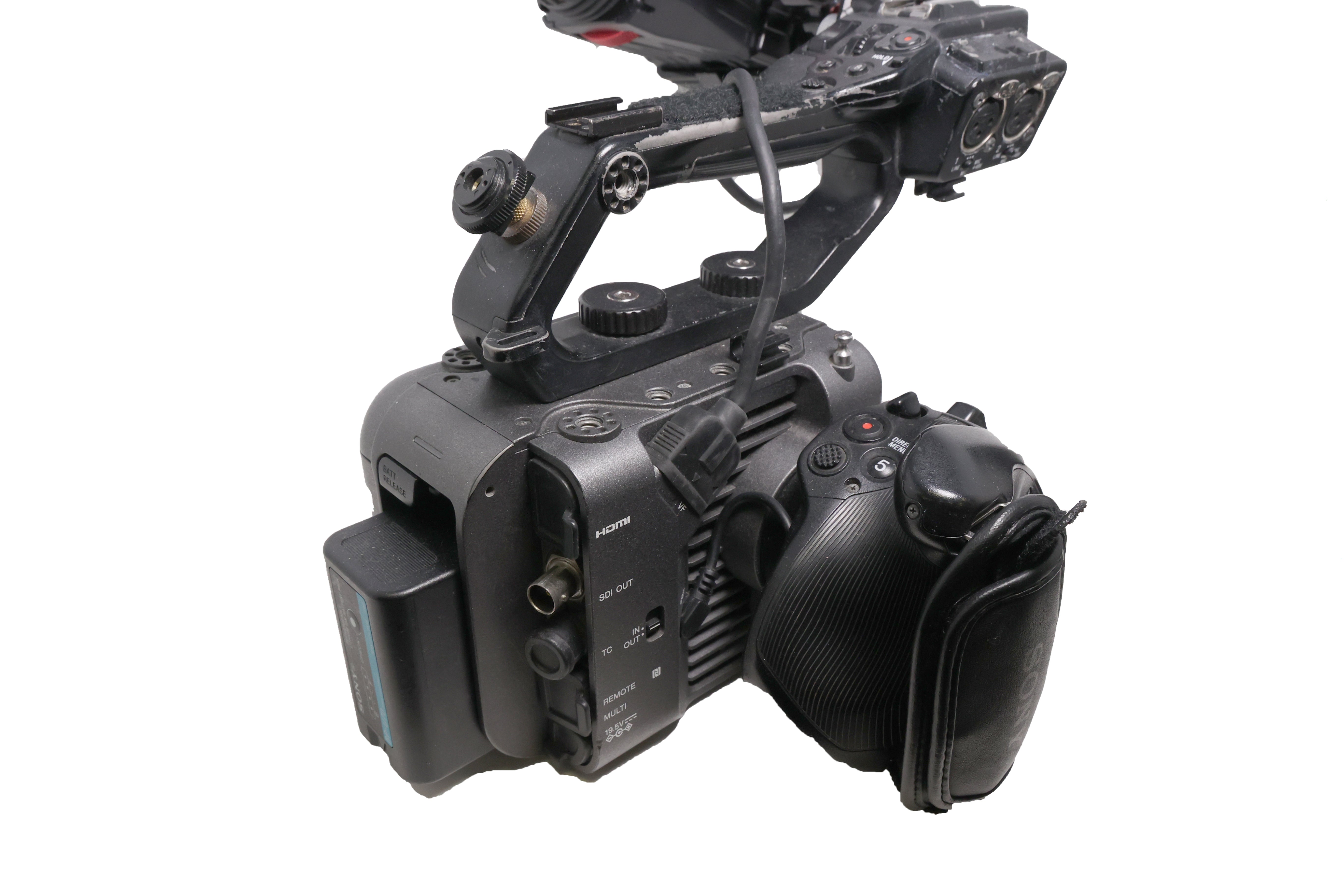 Used Sony FX6 Full-Frame Cinema Camera with XLR handle & Zacuto Z-finder (Body Only)
