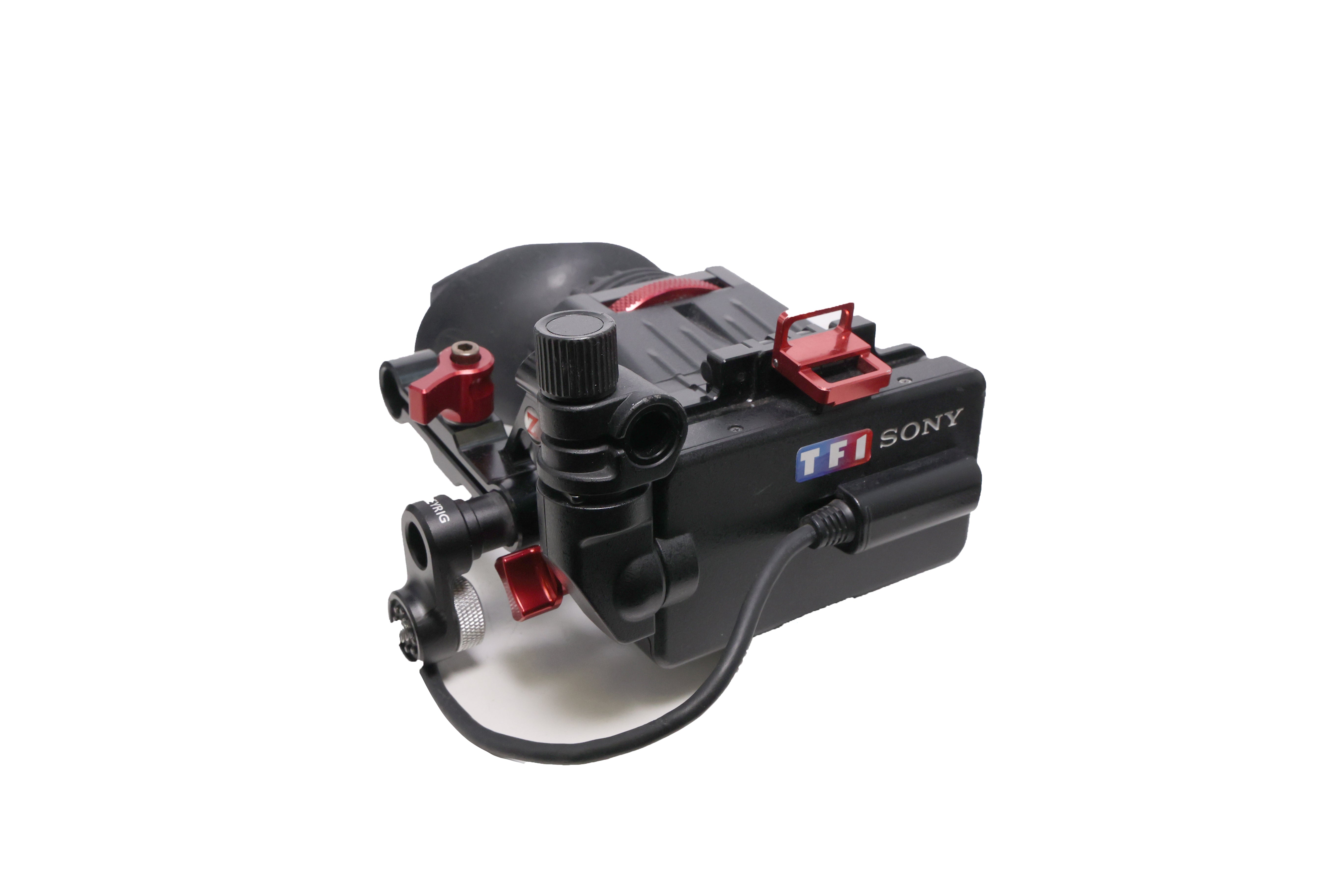 Used Sony FX6 Full-Frame Cinema Camera with XLR handle & Zacuto Z-finder (Body Only)