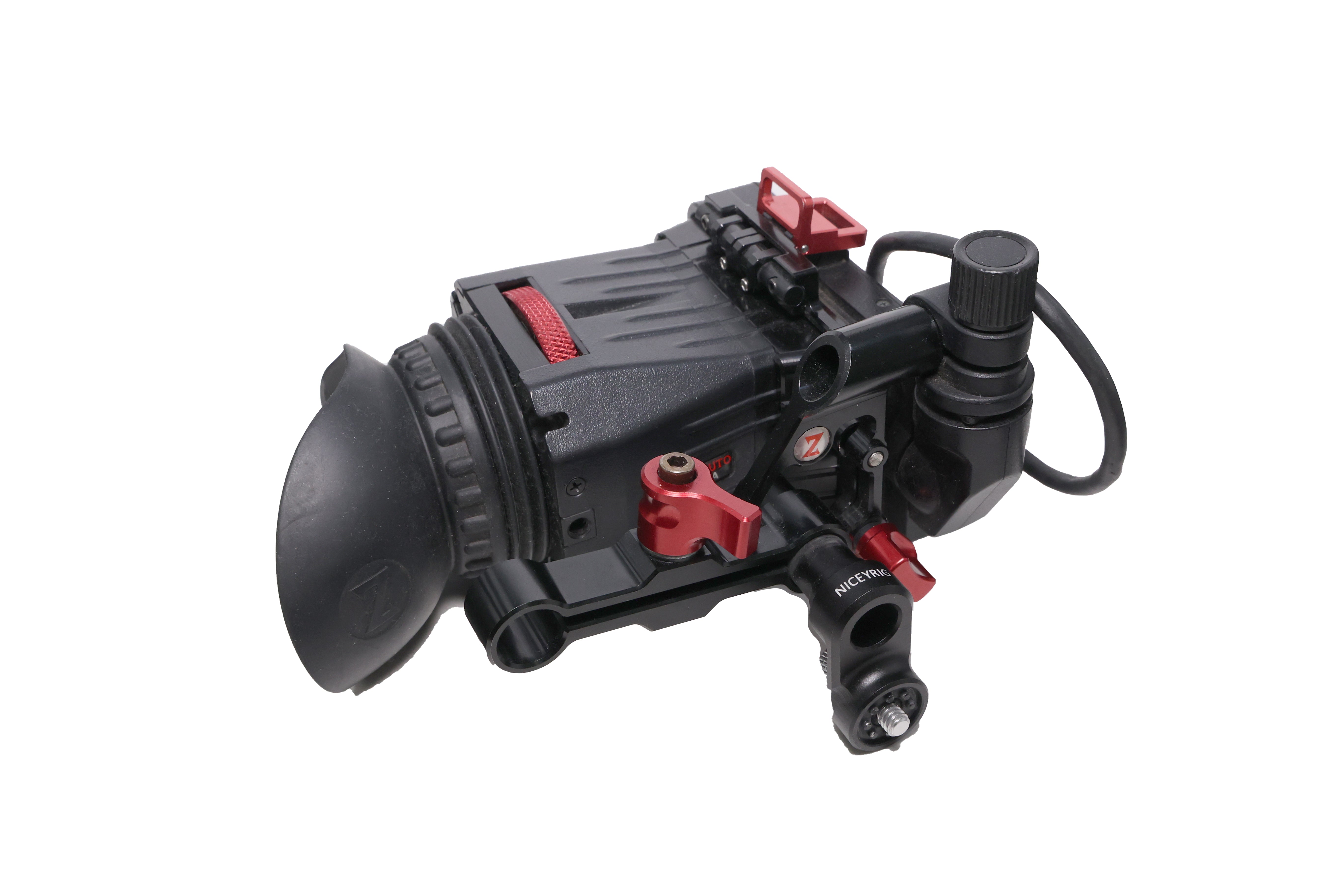 Used Sony FX6 Full-Frame Cinema Camera with XLR handle & Zacuto Z-finder (Body Only)