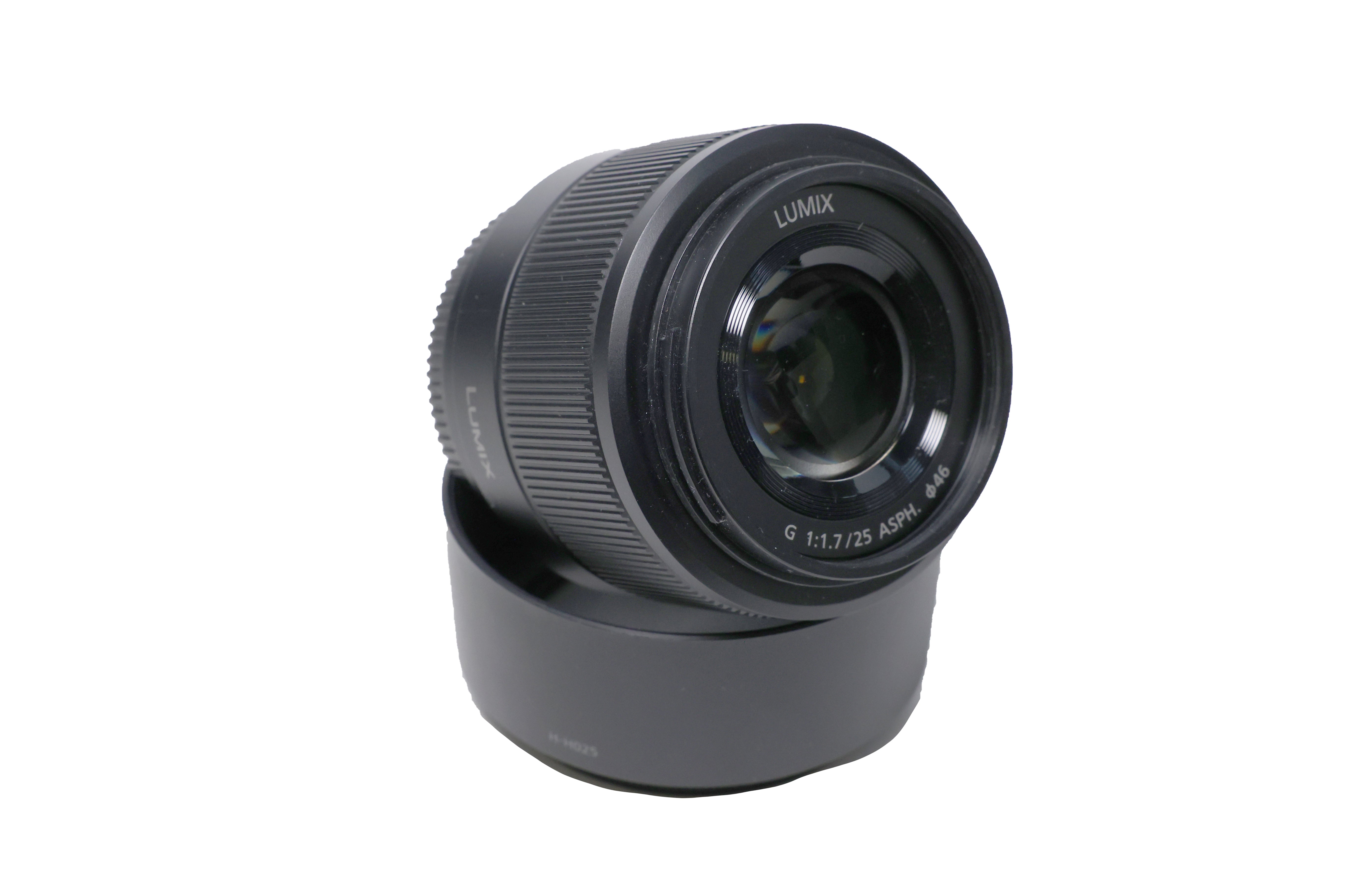 USED Panasonic 25mm f/1.7  Lumix G Lens