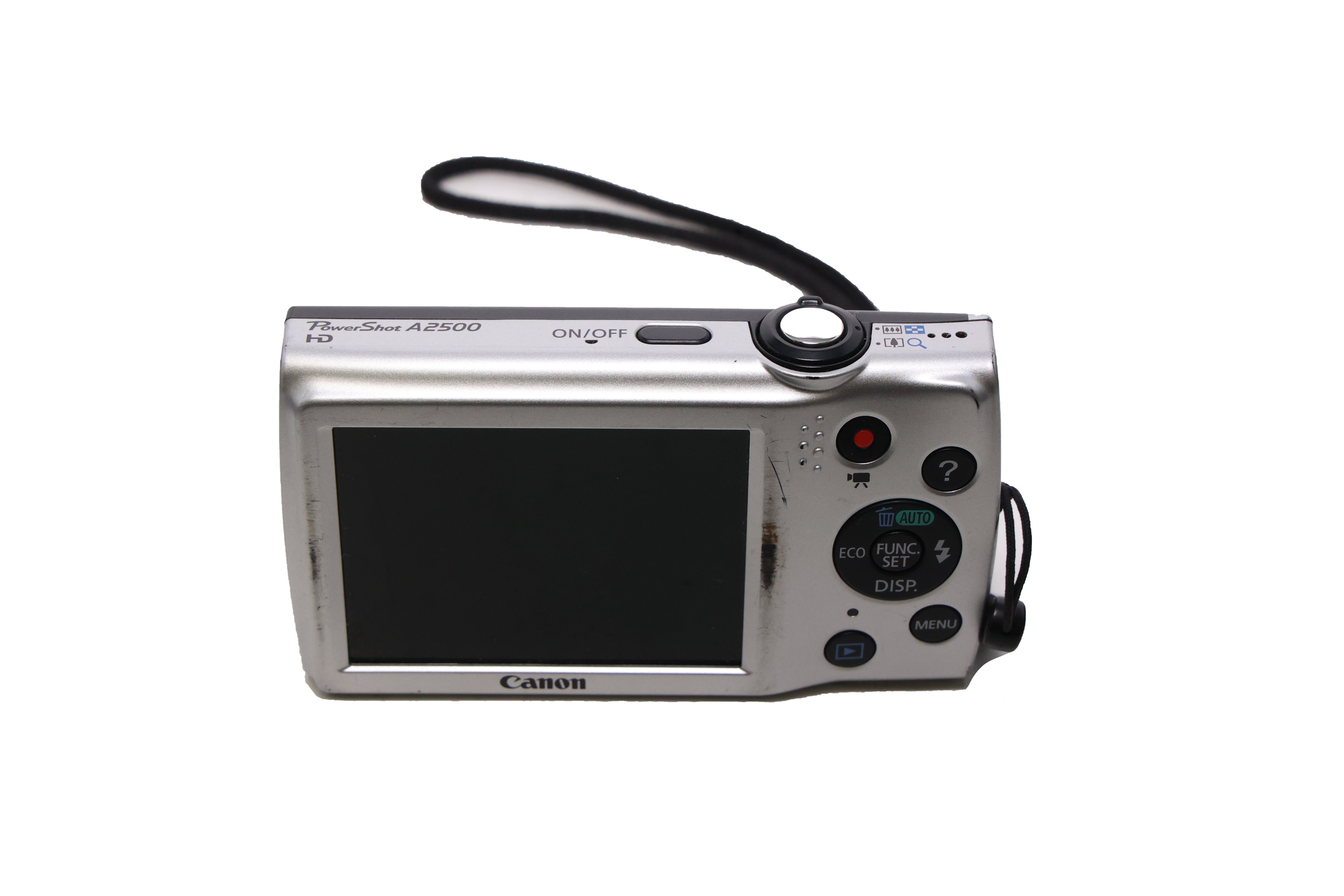 USED Canon powershort A2500 Digital Point and Shoot