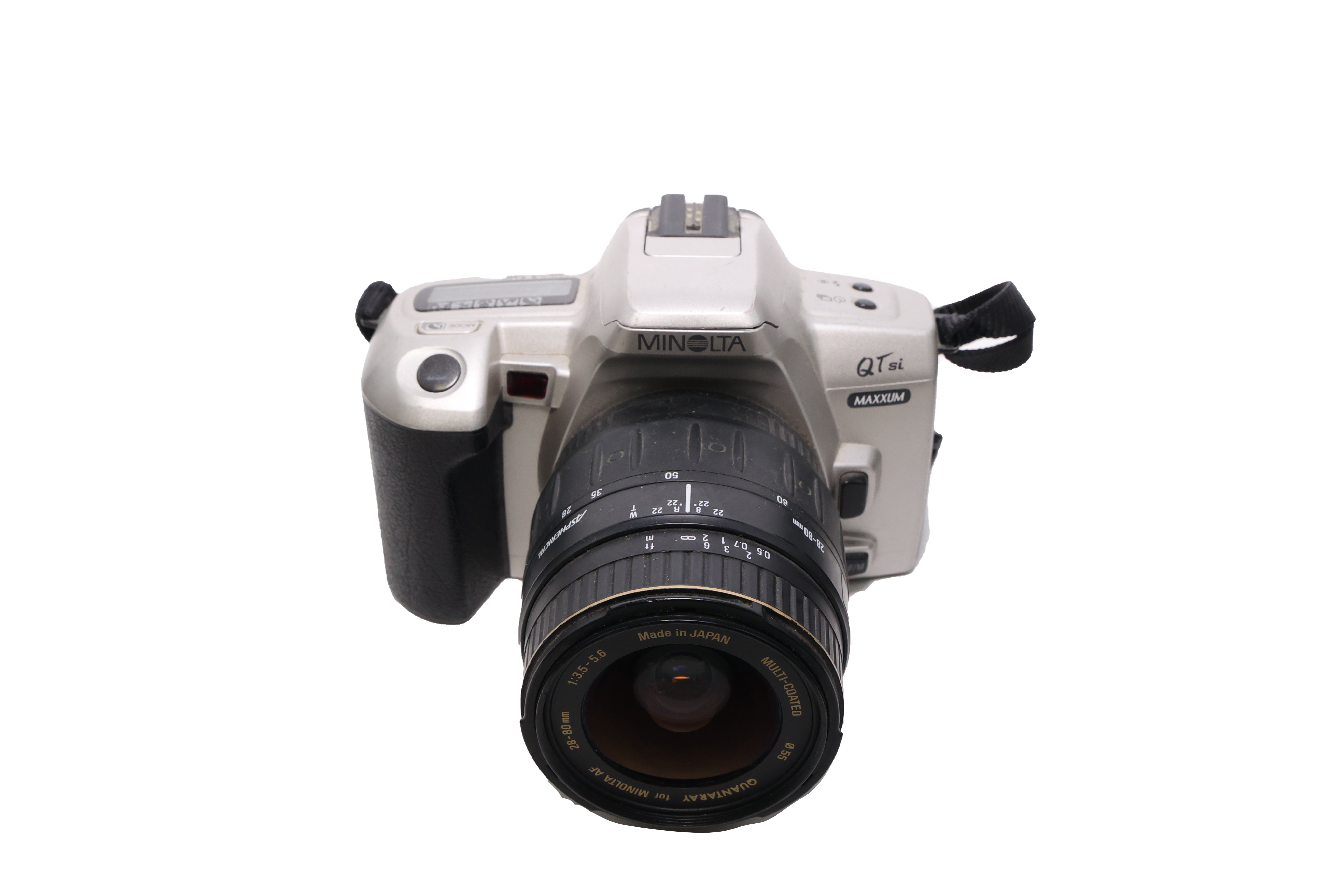 Used Minolta Maxxum QT si w/ Quantaray 28-80mm F3.5-5.6