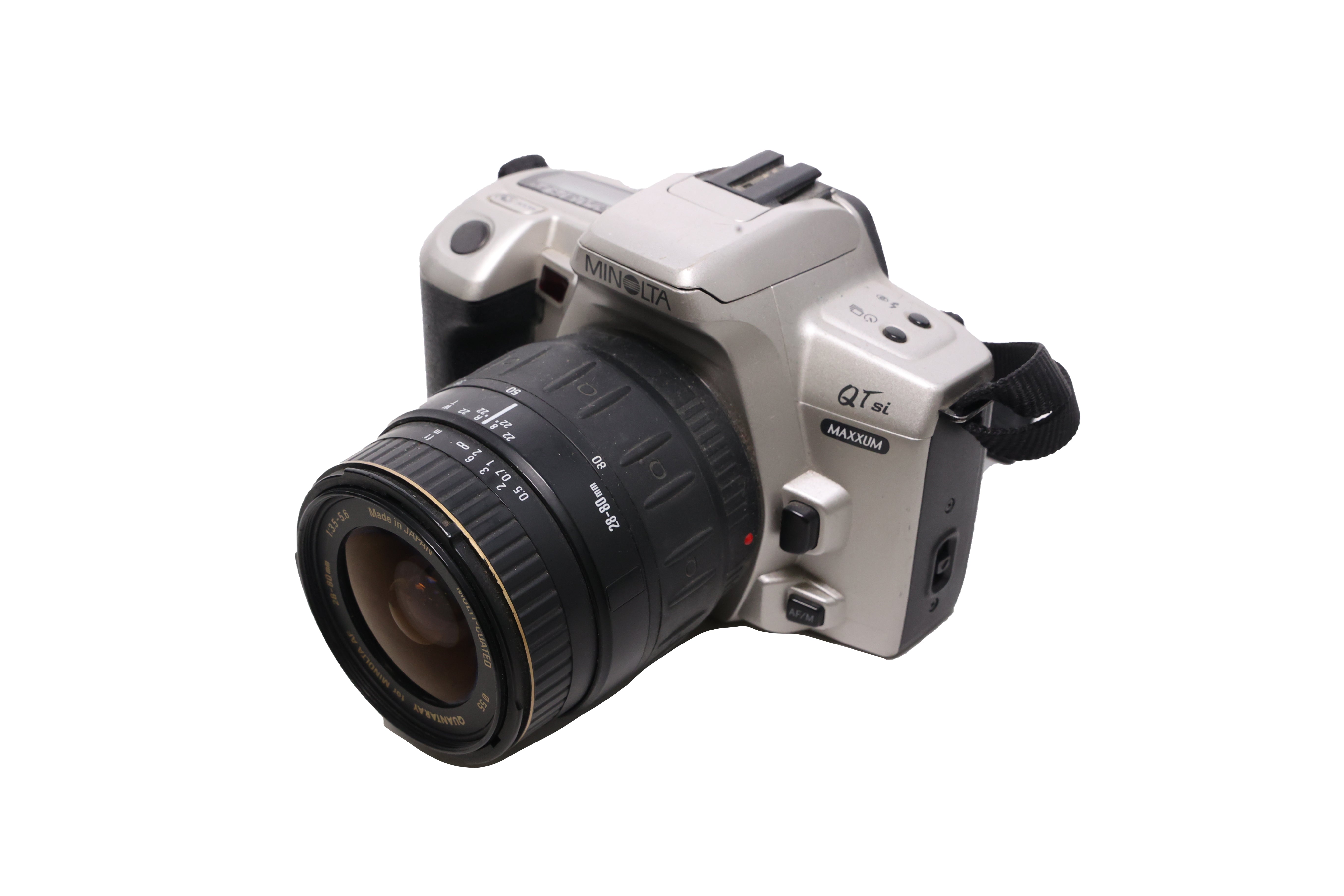 Used Minolta Maxxum QT si w/ Quantaray 28-80mm F3.5-5.6