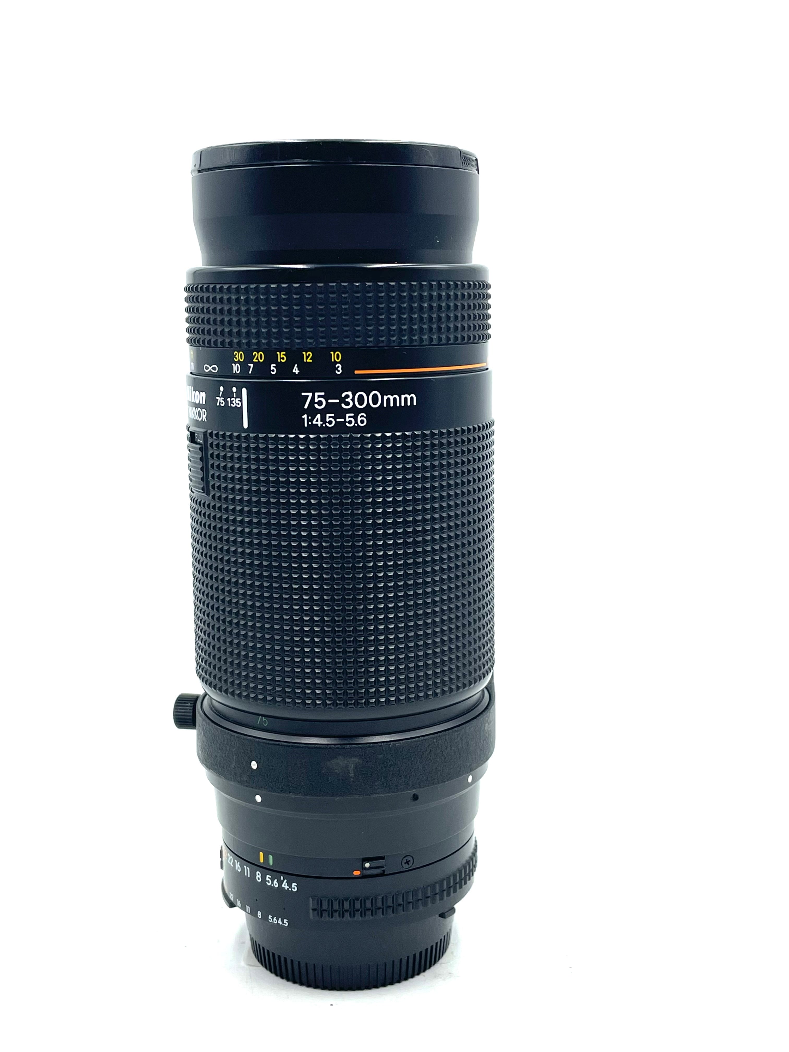 Used Nikon 75-300mm f4.5-6.3 AF (F-Mount)