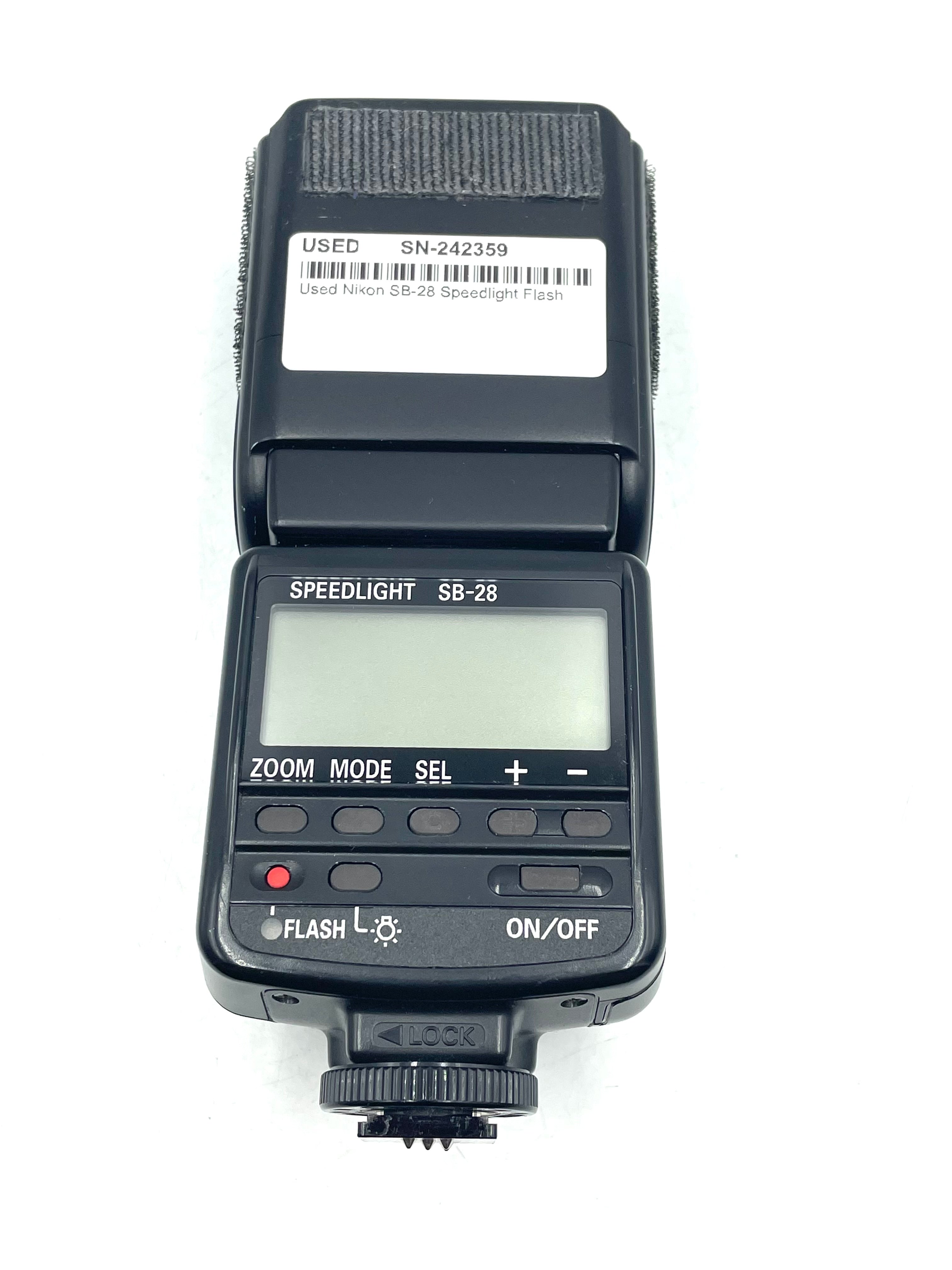 Used Nikon SB-28 Speedlight Flash