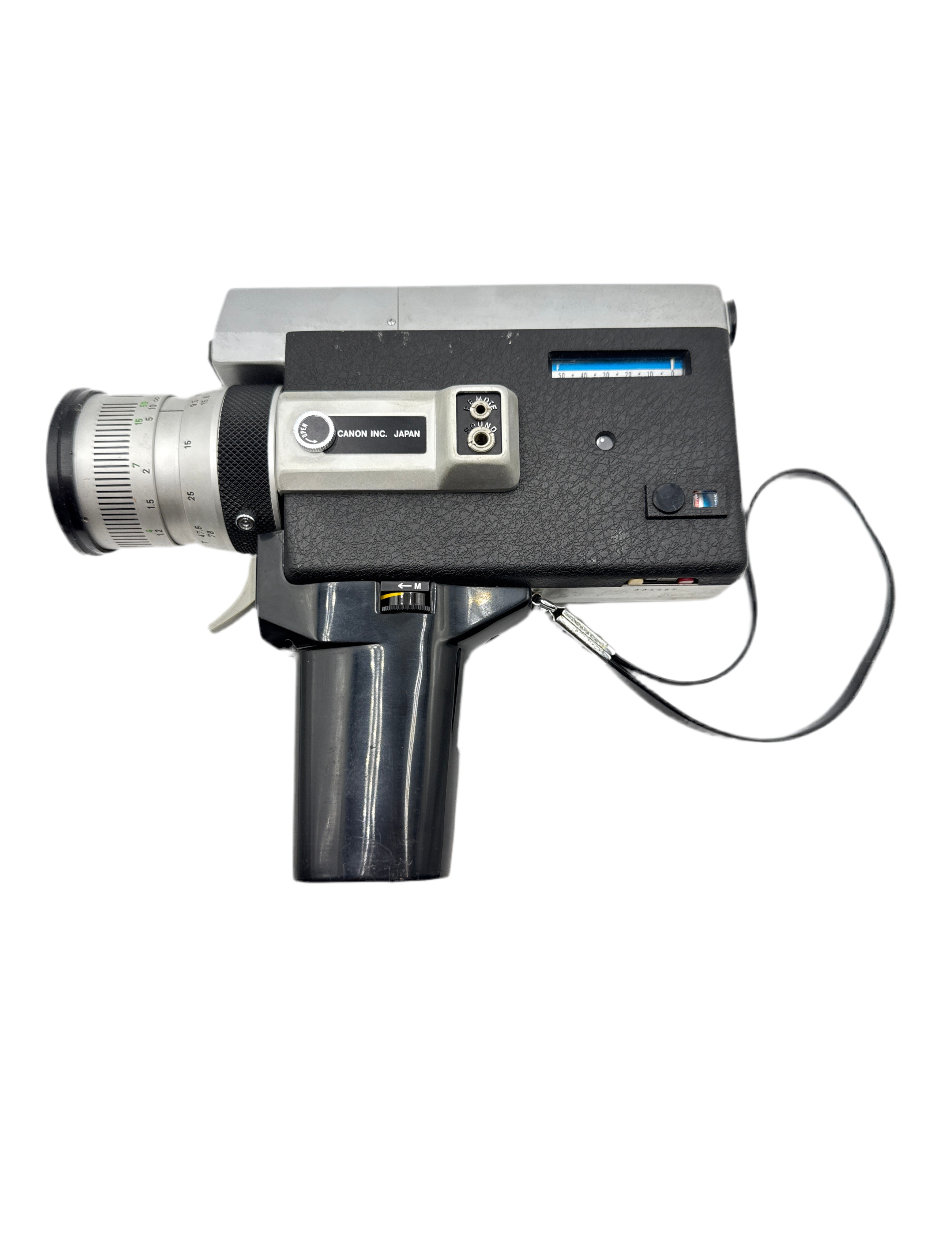 Canon Auto Zoom 518 Super 8 Movie Video Film Camera With Case Untested (0194)