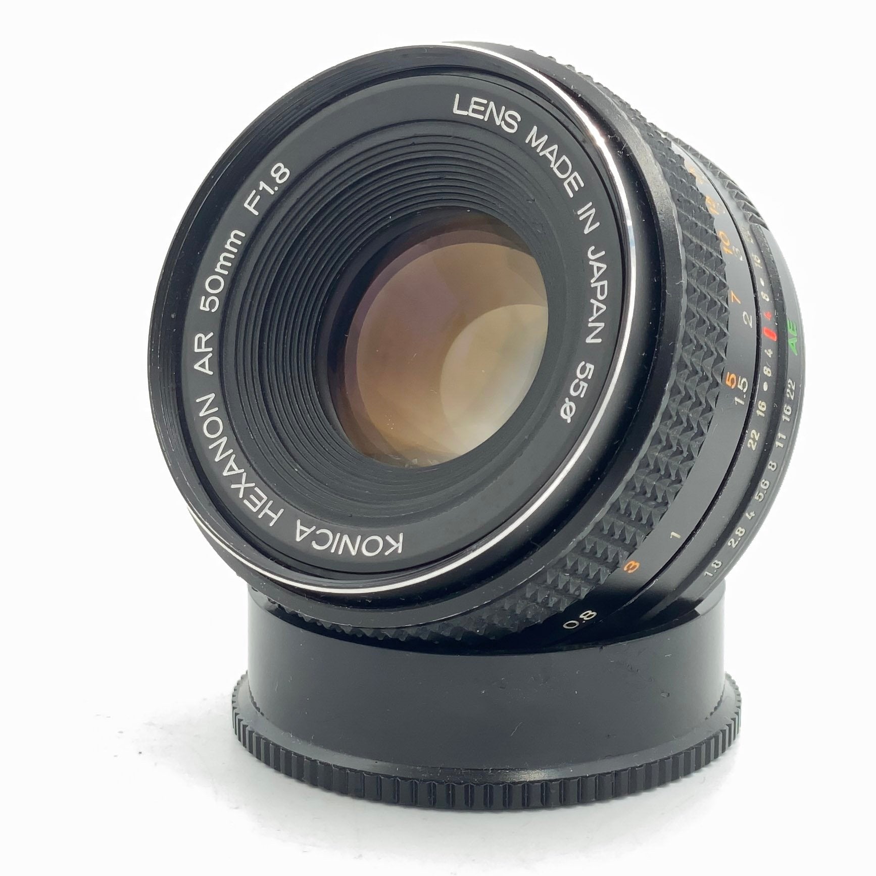 Used Konica 50mm F1.8 Hexanon AR Film Lens