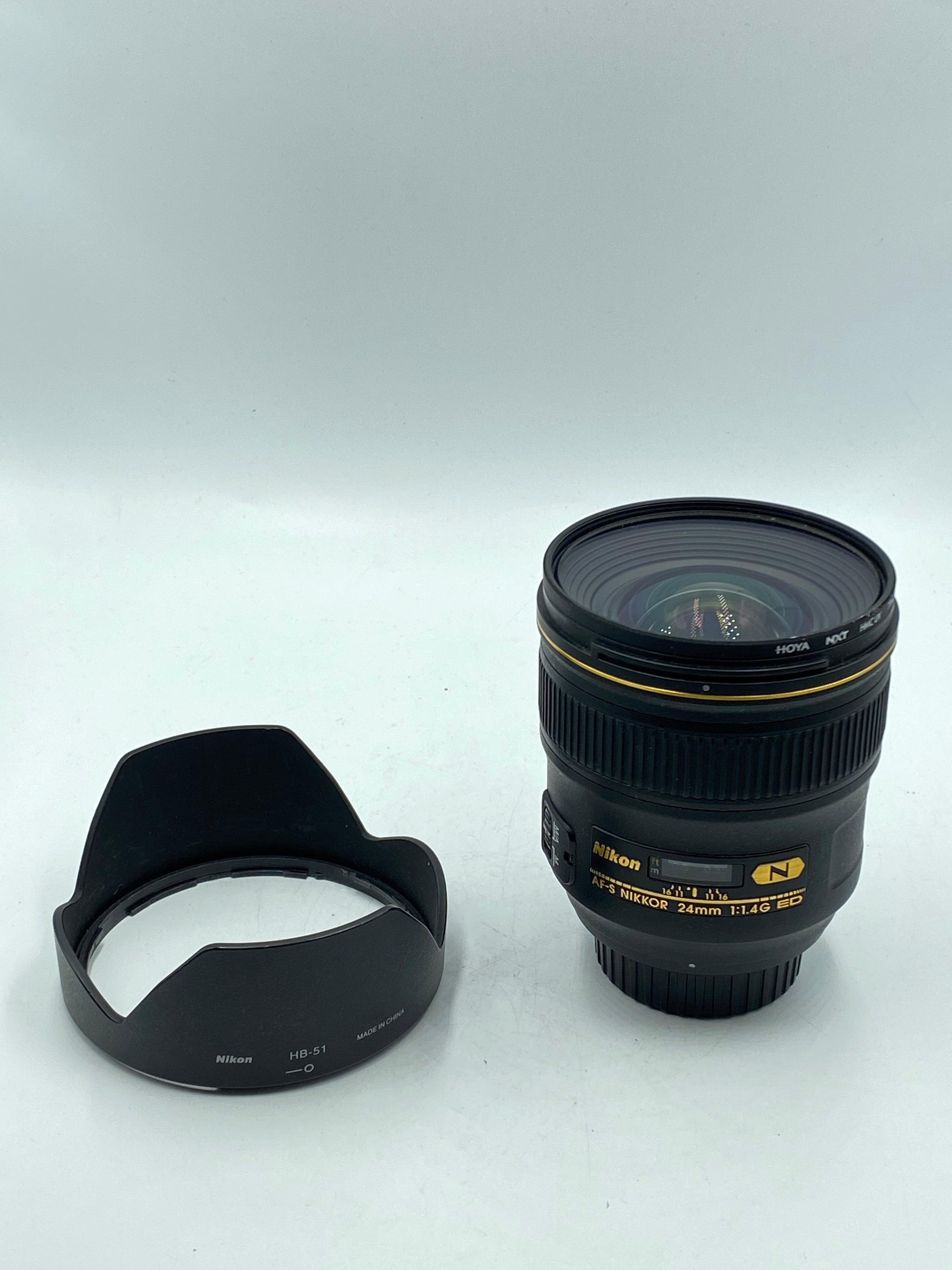 Used Nikon 24mm G ED AF-S Lens