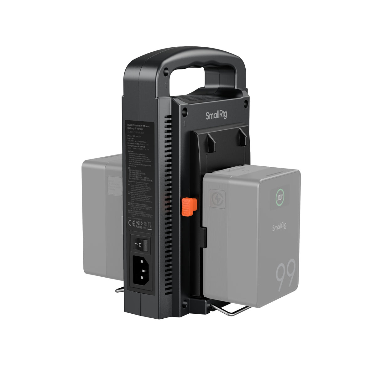 SmallRig Dual-Channel V-Mount Battery Charger