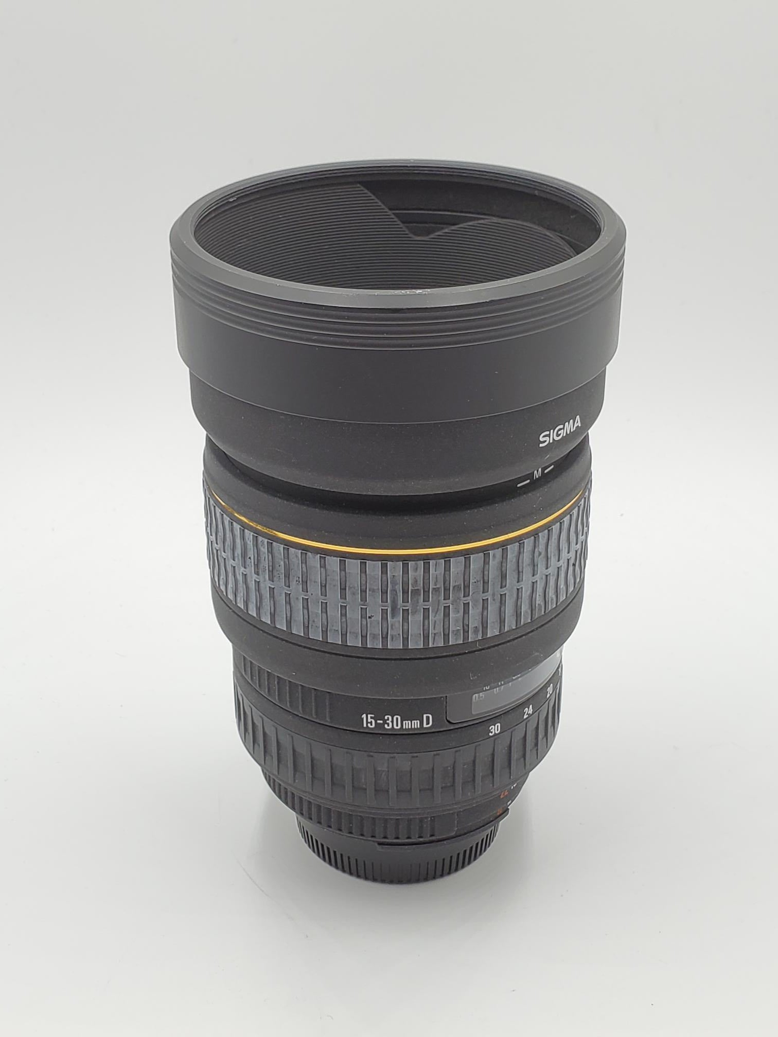 Used Sigma 15-30mm f3.5-4.5 DG Lens (N-F)