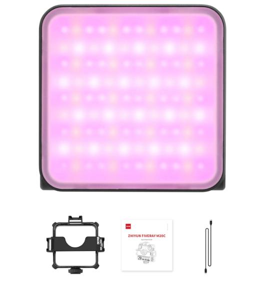 Zhiyun FIVERAY M20C RGB LED Light Combo