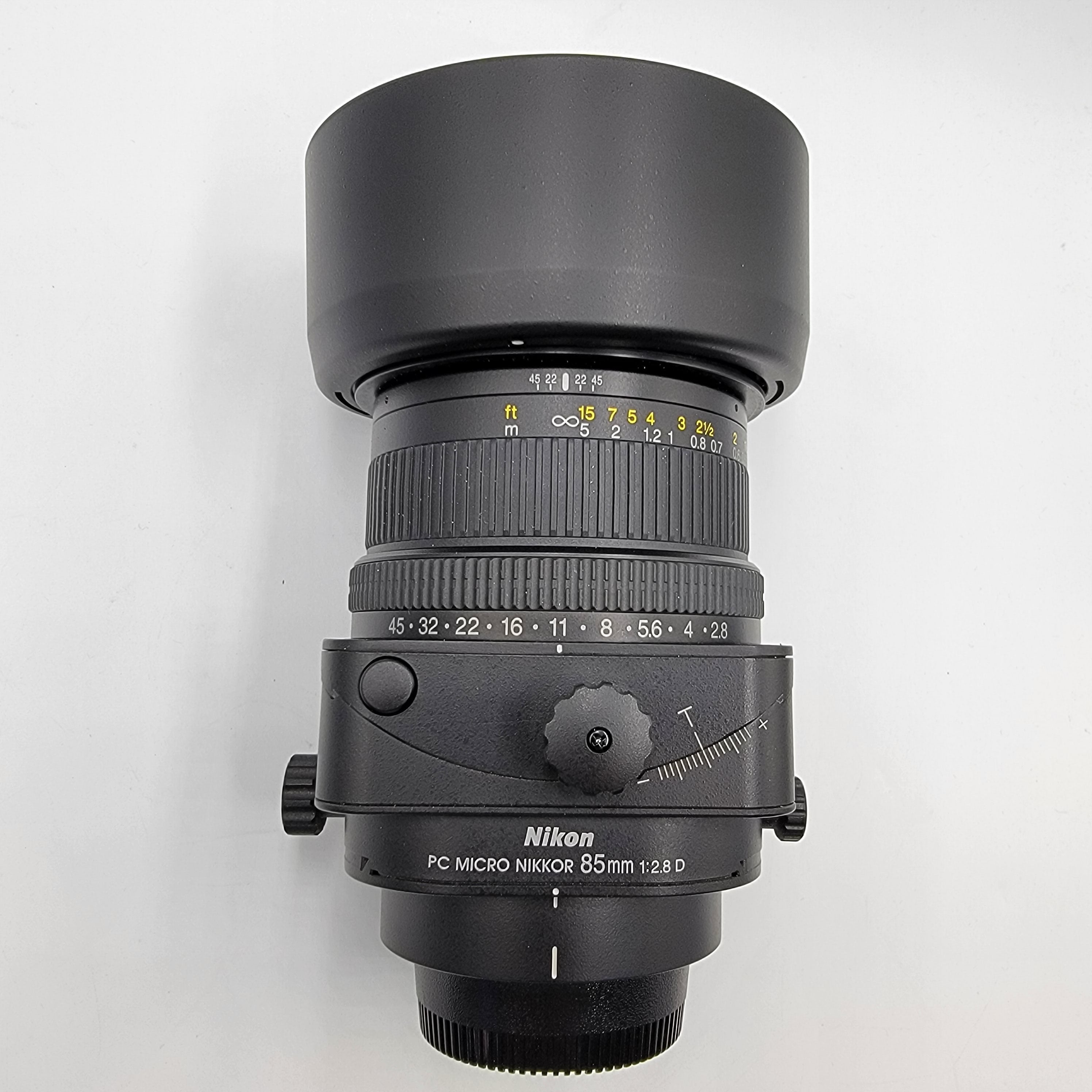 USED Nikon 85mm F2.8D PC Micro ED Lens