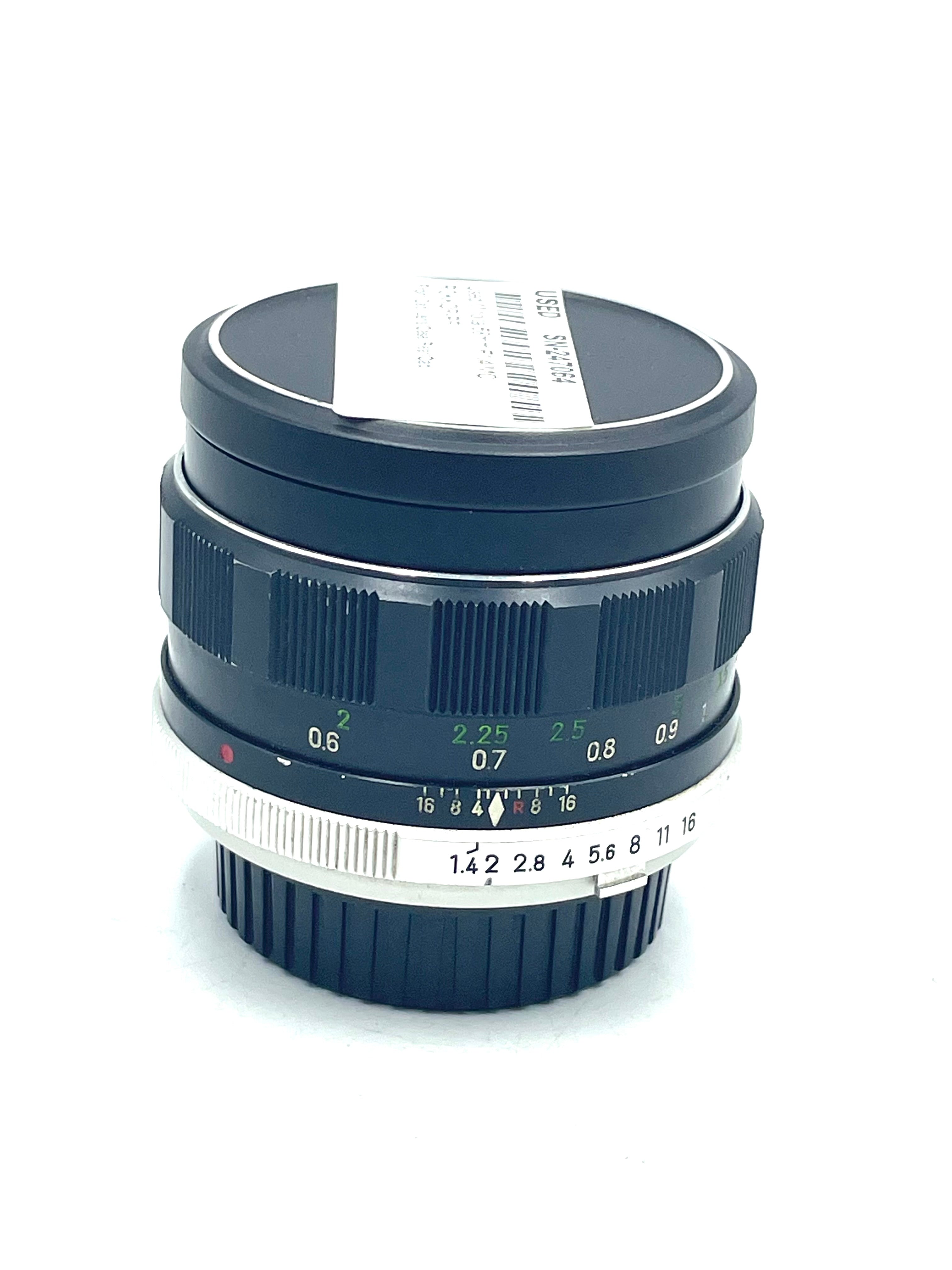 Used Minolta 58mm F1.4 MC ROKKOR-PF