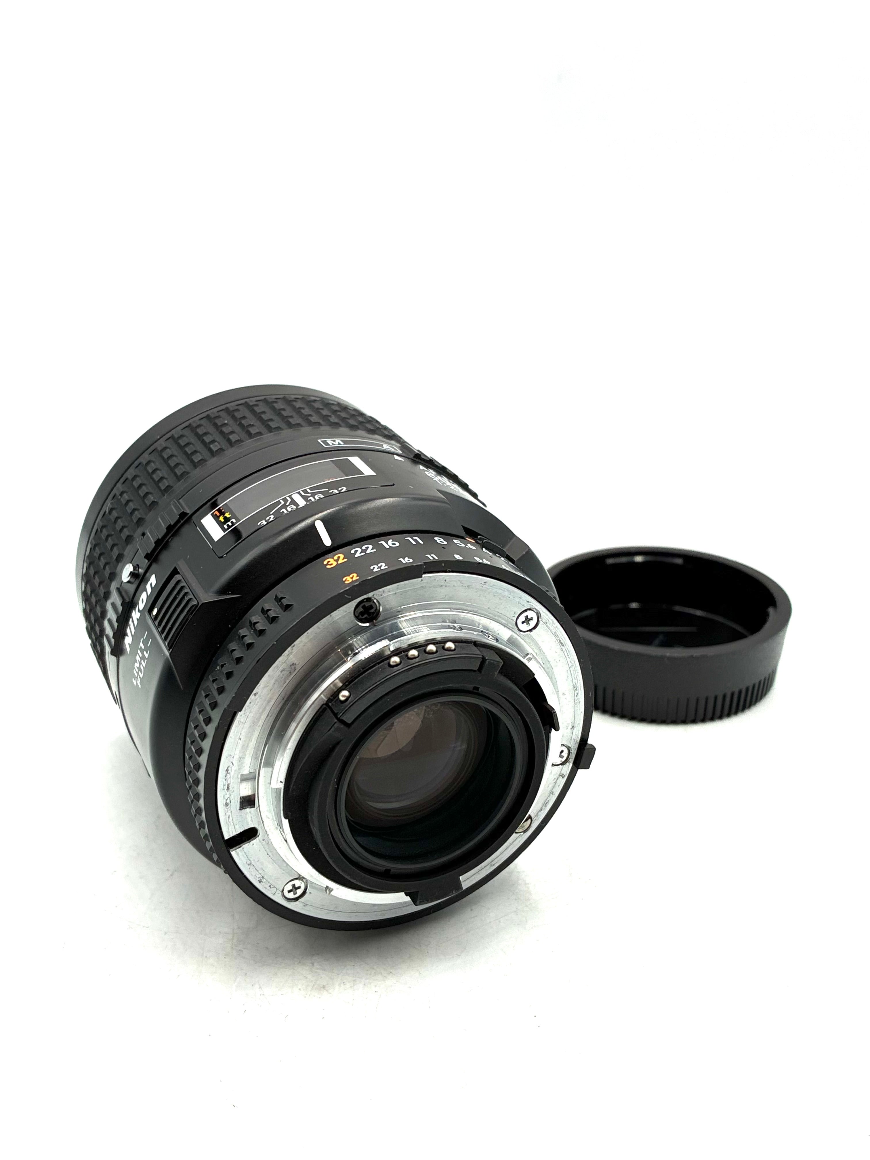 USED Nikon 60mm F2.8 D AF Micro Lens