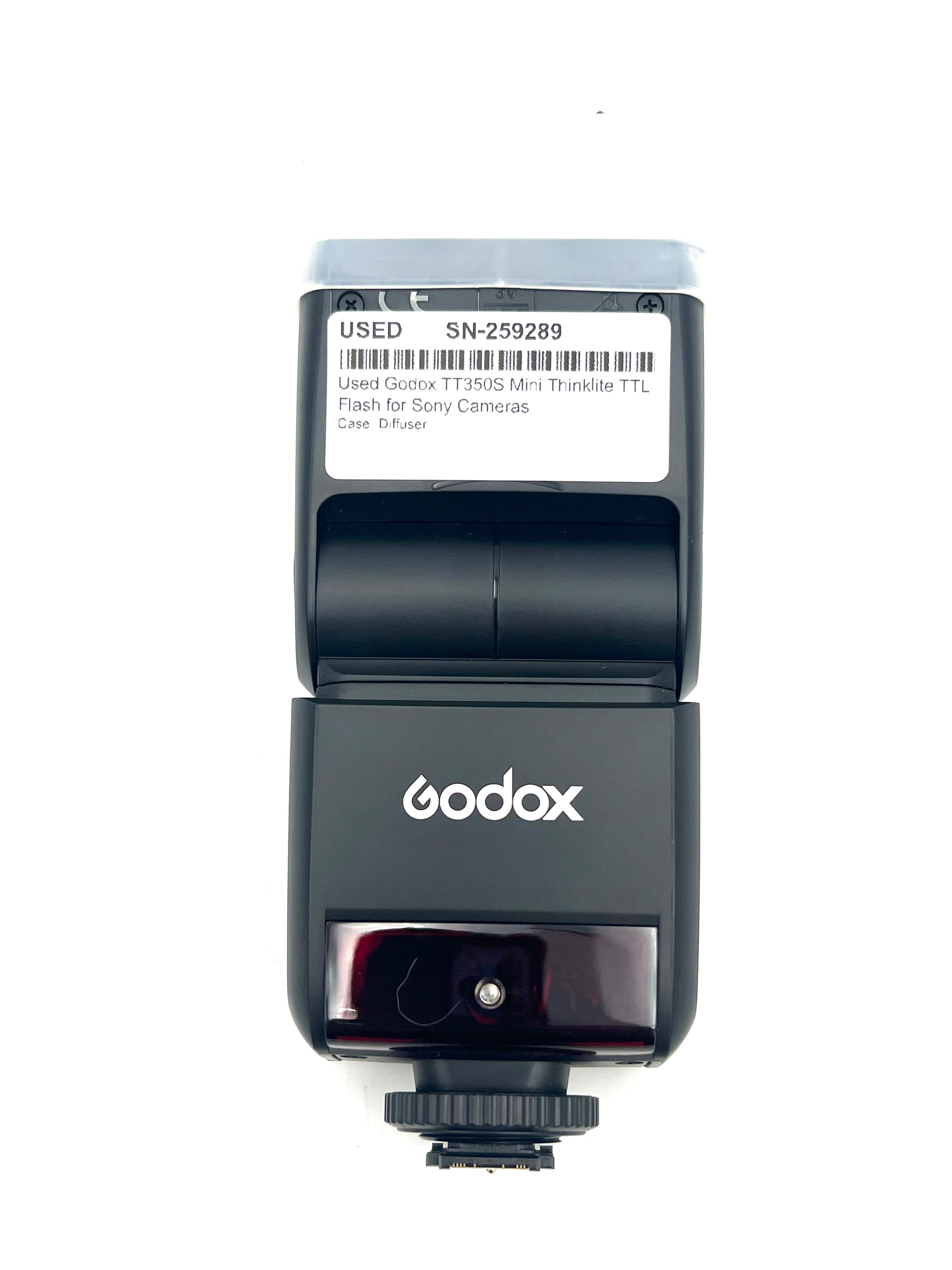 Used Godox TT350S Mini Thinklite TTL Flash for Sony Cameras