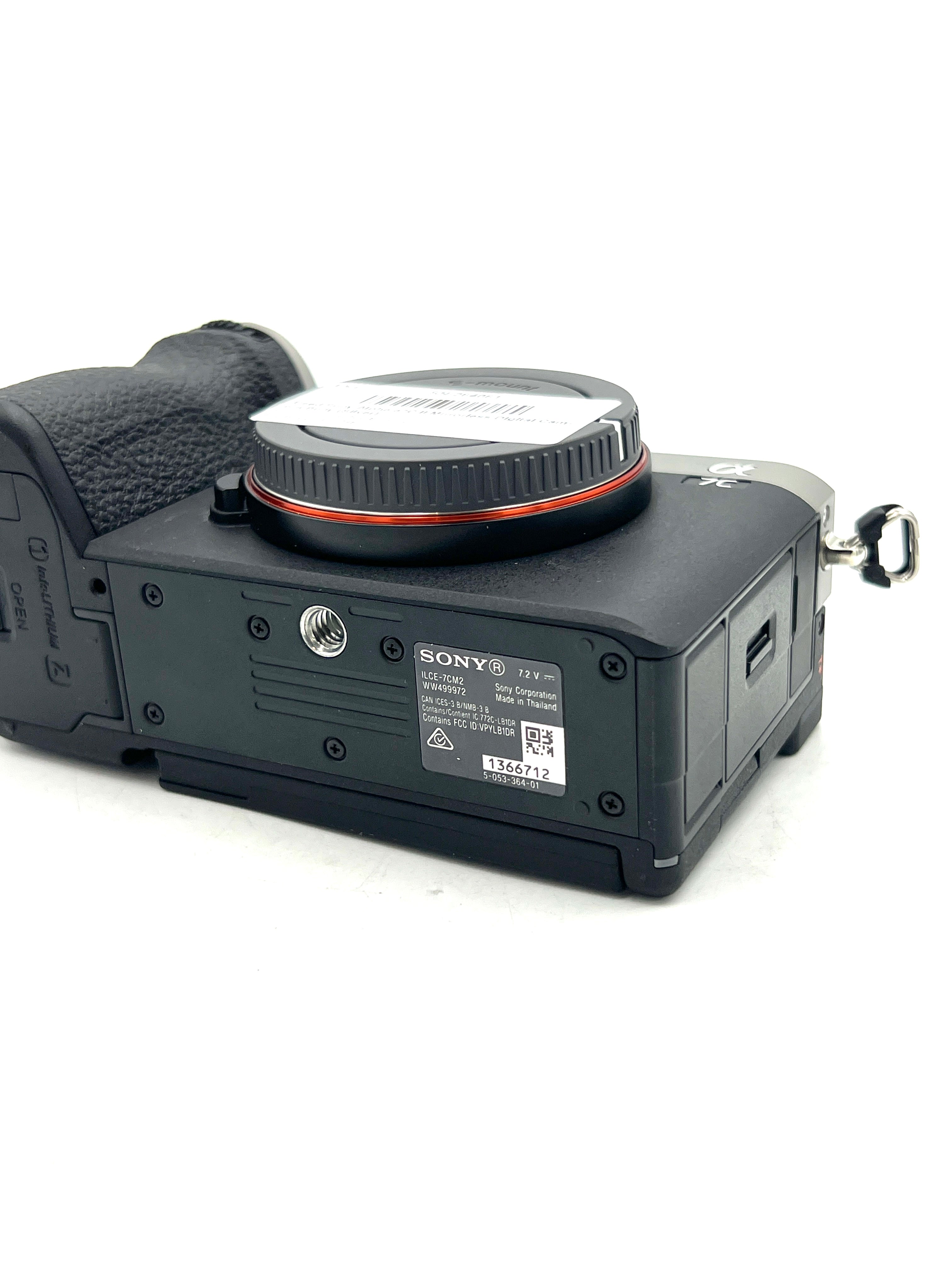 Used Sony Alpha a7C II Mirrorless Digital Camera Body (Silver)