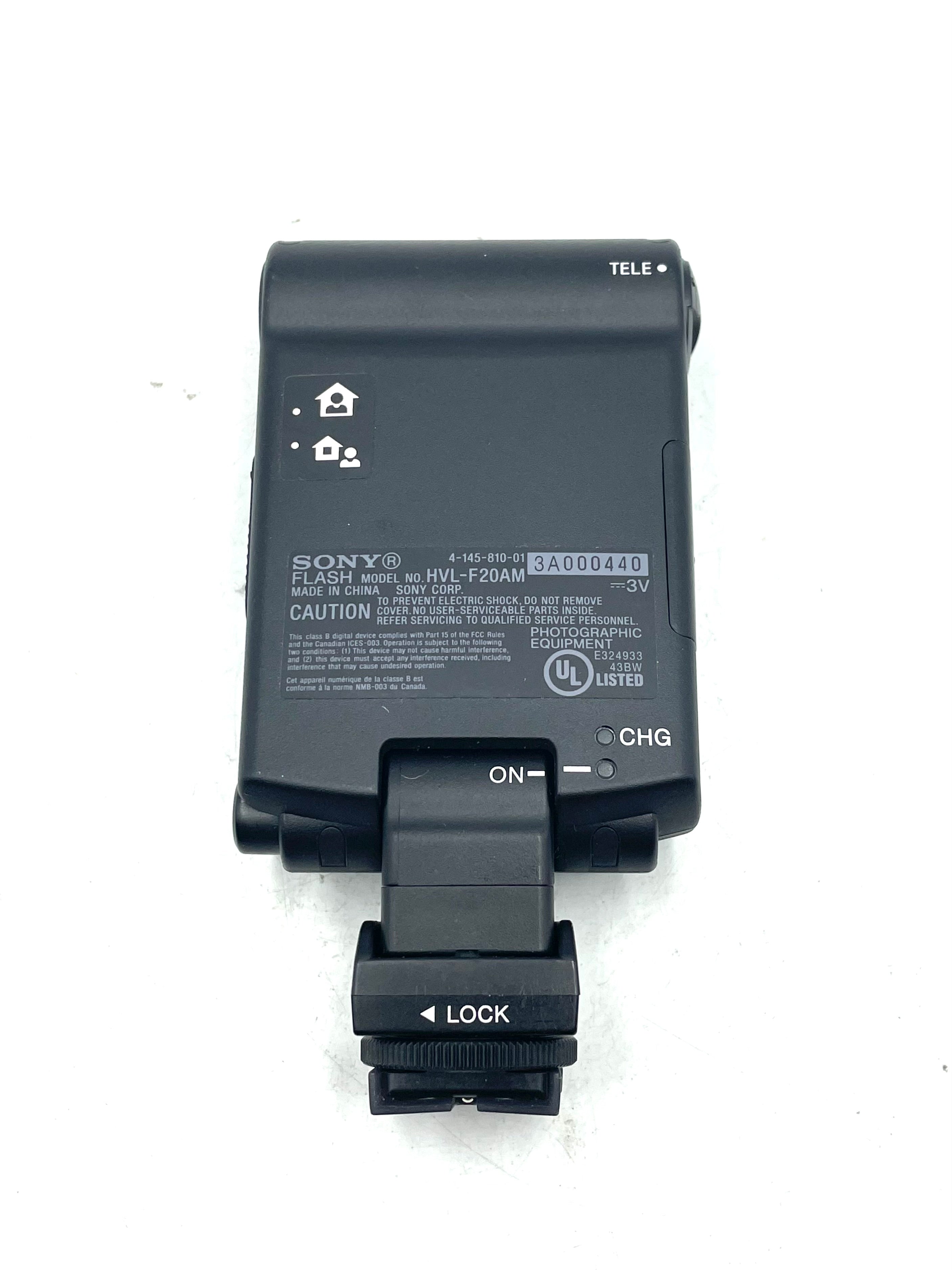 USED Sony HVL-F20AM Digital Camera Flash for Sony Alpha DSLR Series