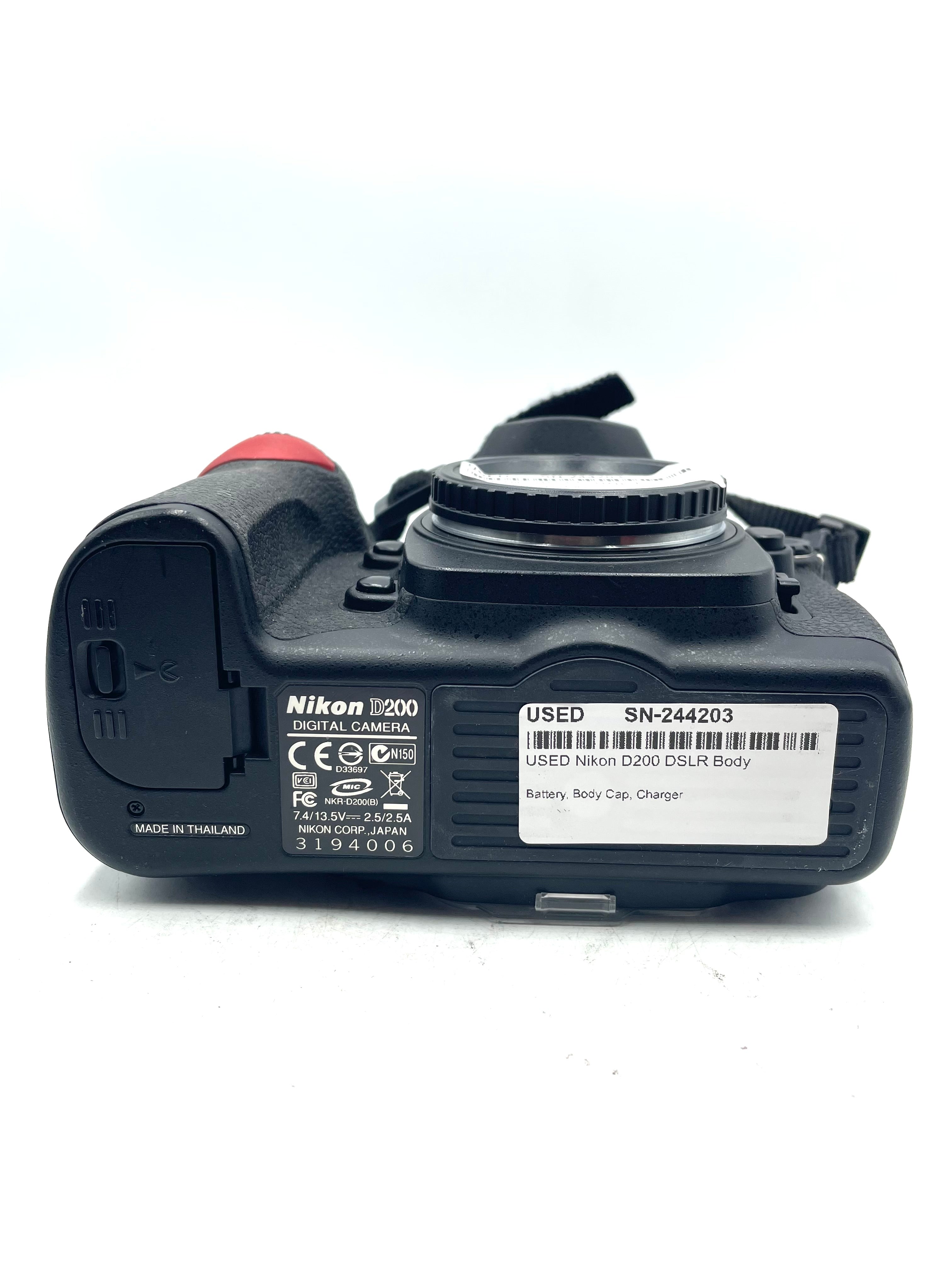 USED Nikon D200 DSLR Body