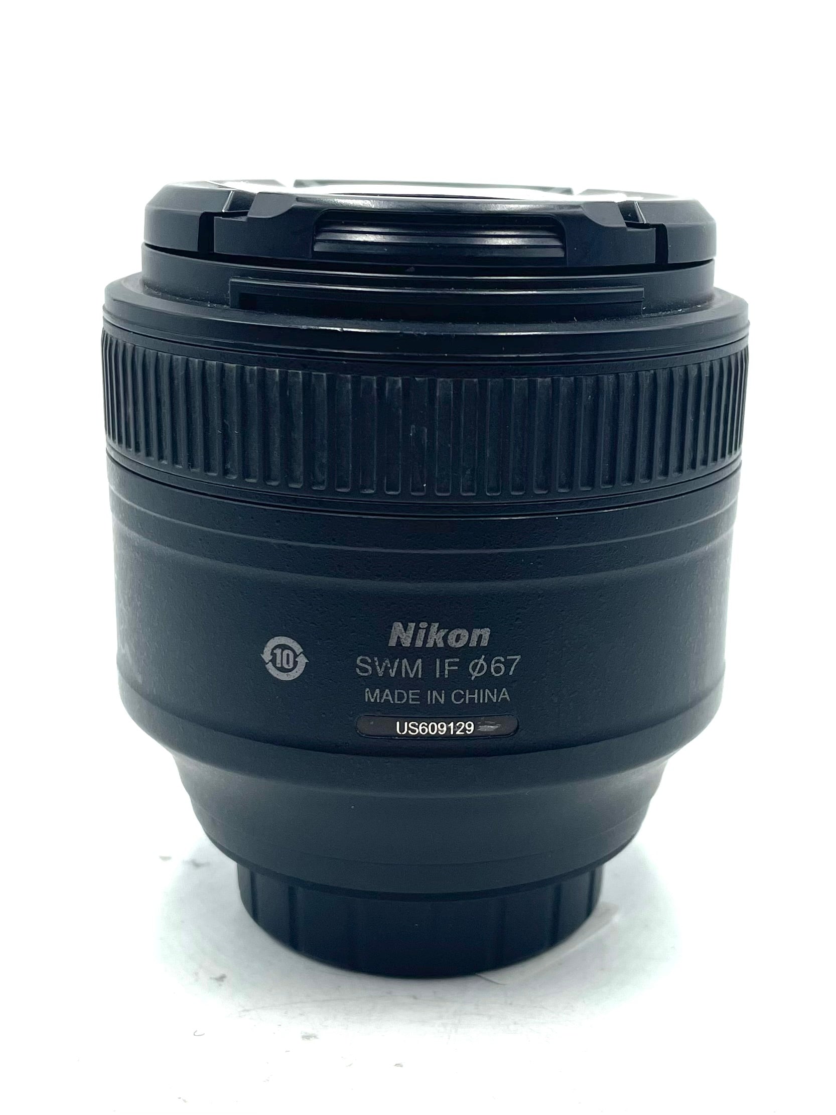 USED Nikon 85mm F1.8 AF-S G Lens