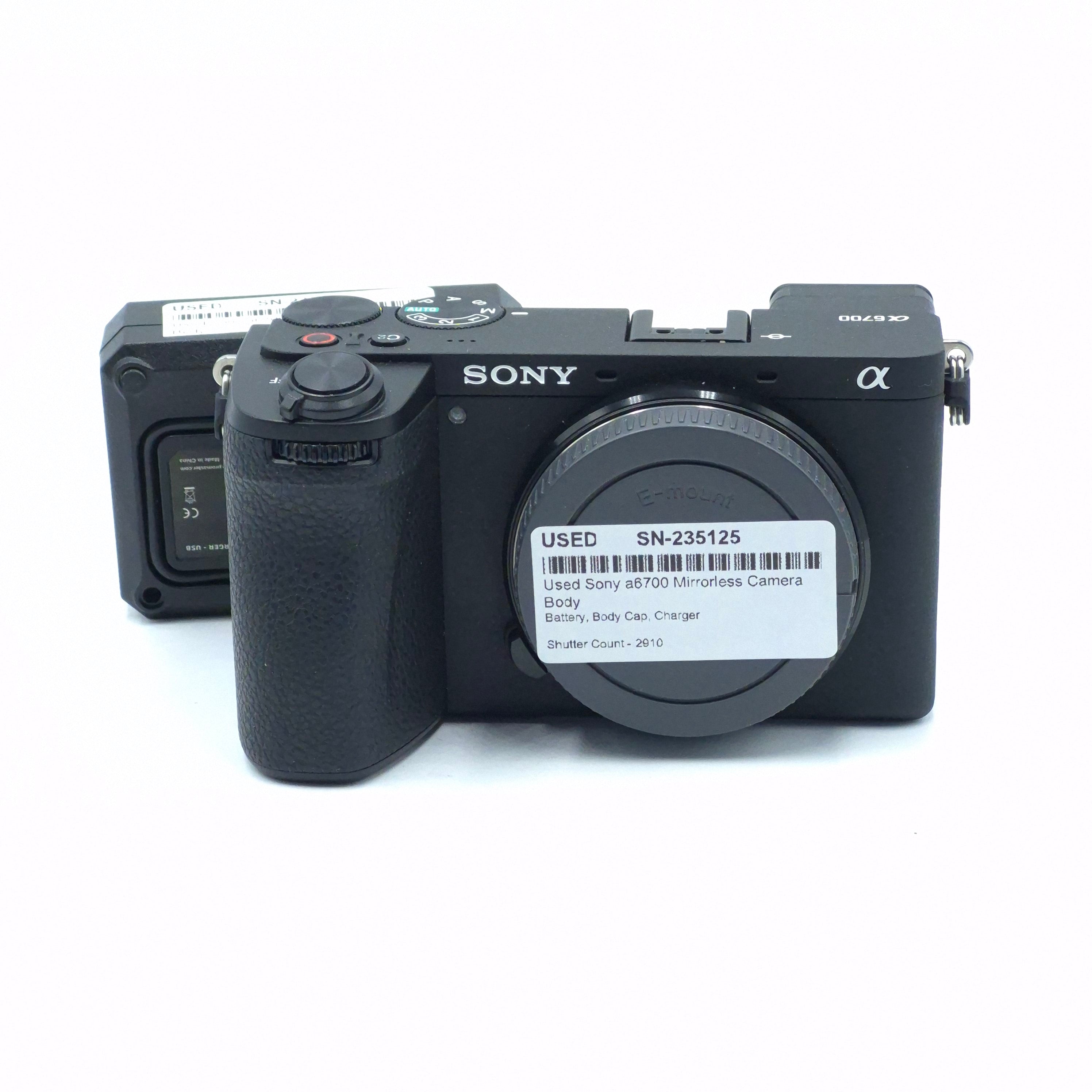Used Sony a6700 Mirrorless Camera Body