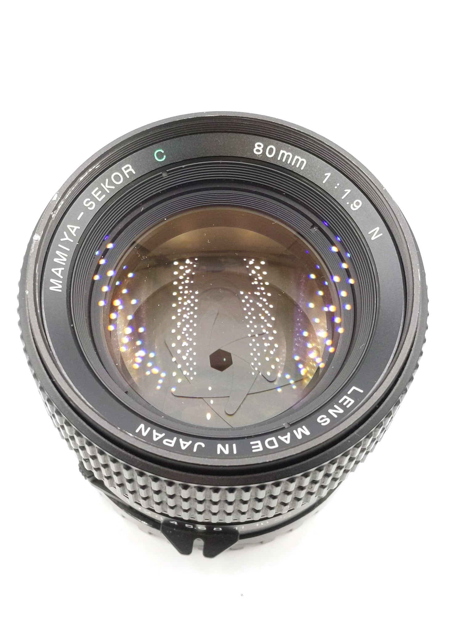 USED AS IS Mamiya 80mm f1.8 N (M645 mount)