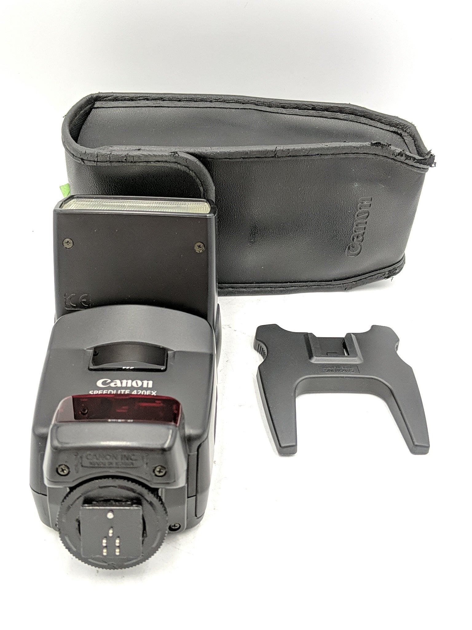 Used Canon 420Ex Speedlite W/ Case and Stoffen
