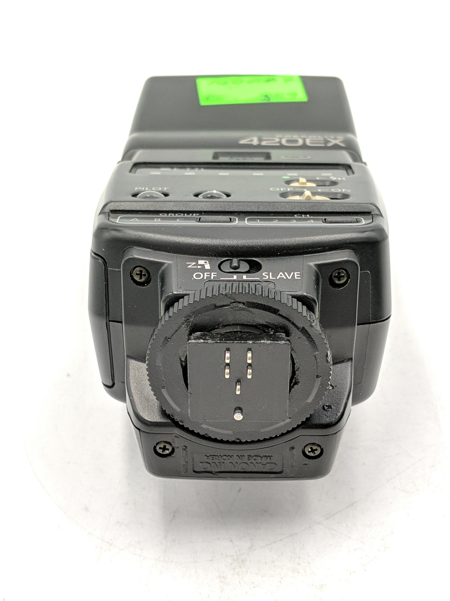 Used Canon 420Ex Speedlite W/ Case and Stoffen