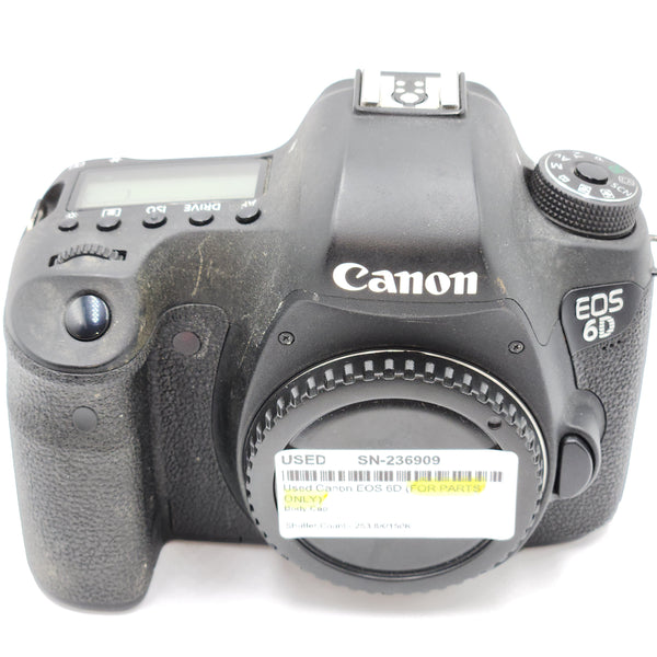 Used Canon EOS 6D (FOR PARTS ONLY)