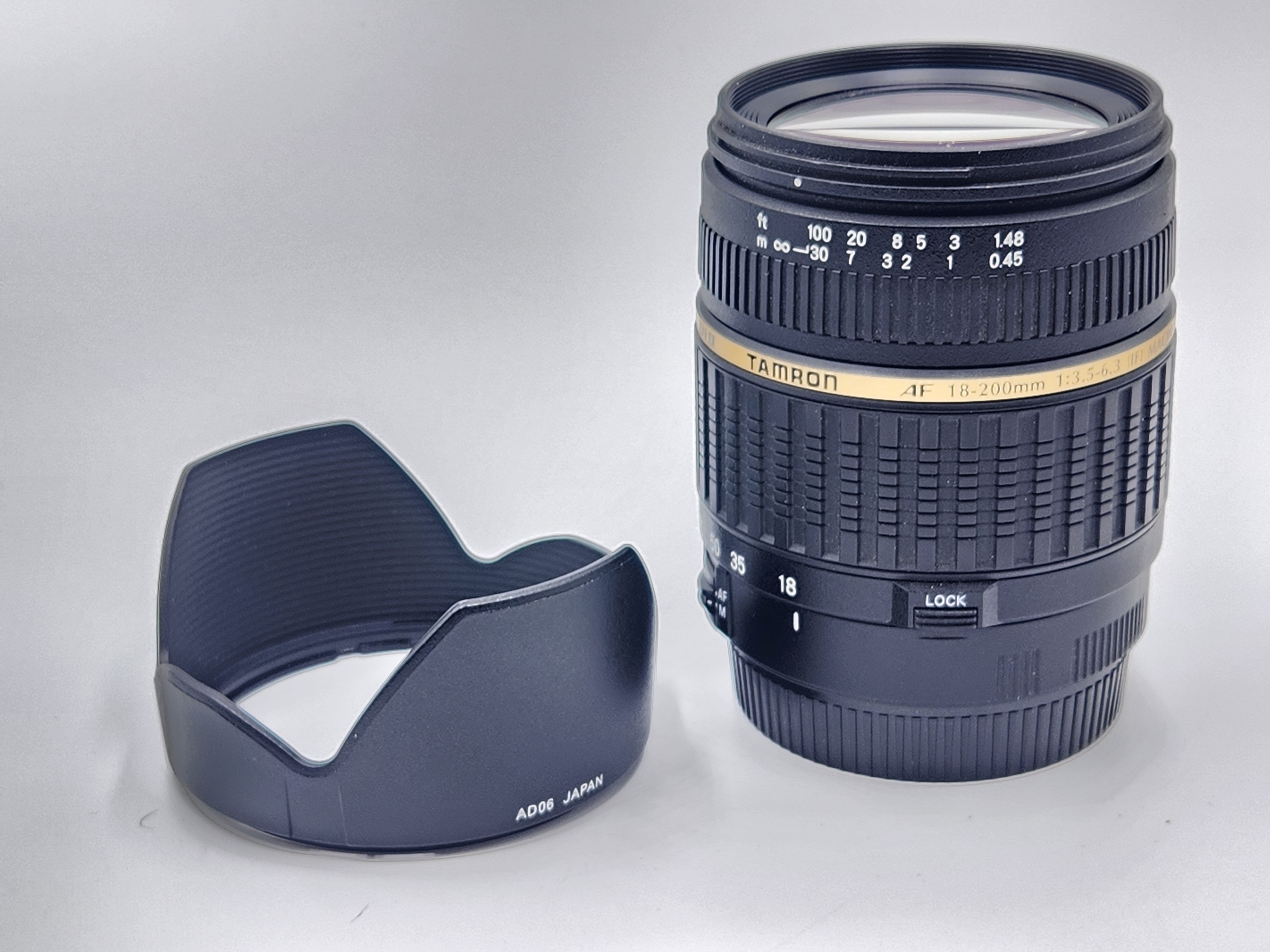 18-200mm Tamron Di II XR f⁄3.5-6.3 VC Lens | Used LD f3.5-6.3 (C