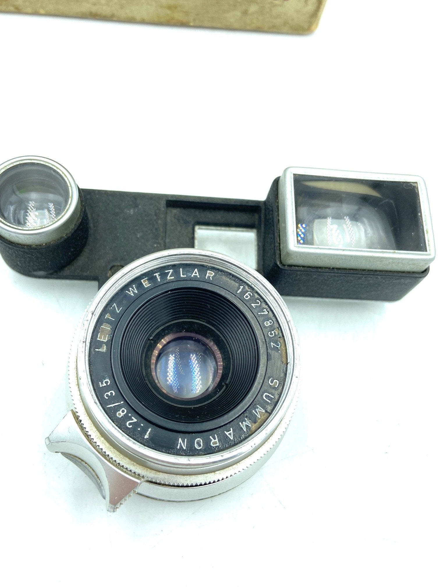 leica goggles USED Leica Summaron-M 35mm f/2.8 (with goggles and box. has haze and o