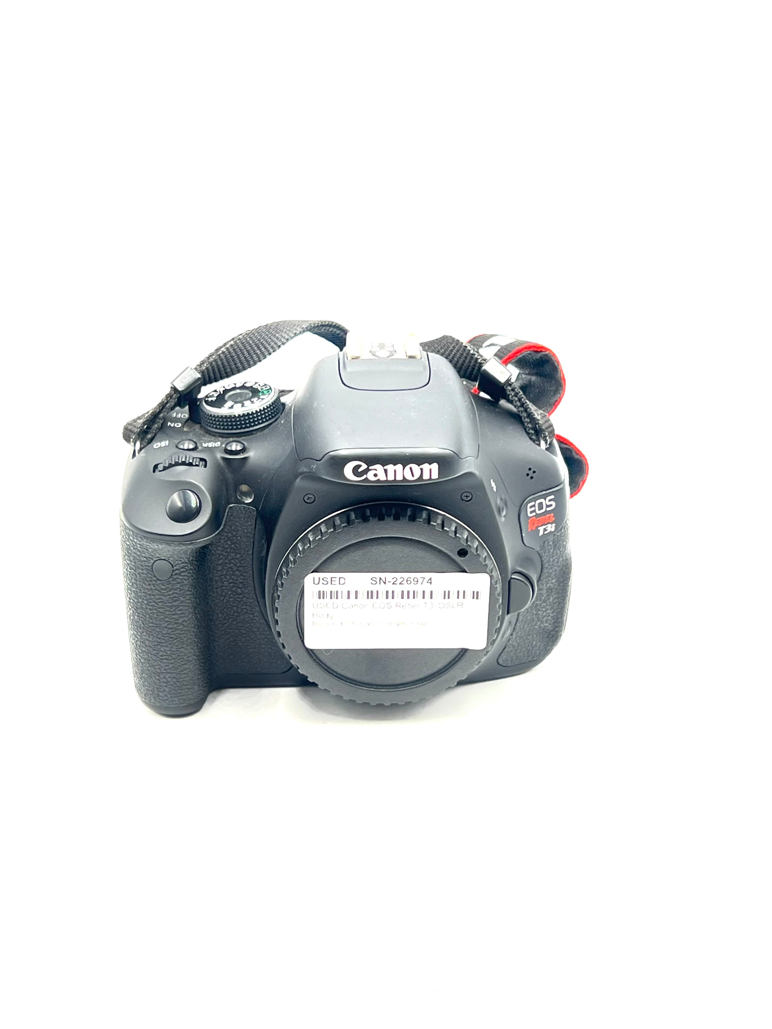 USED Canon EOS Rebel T3i DSLR Body