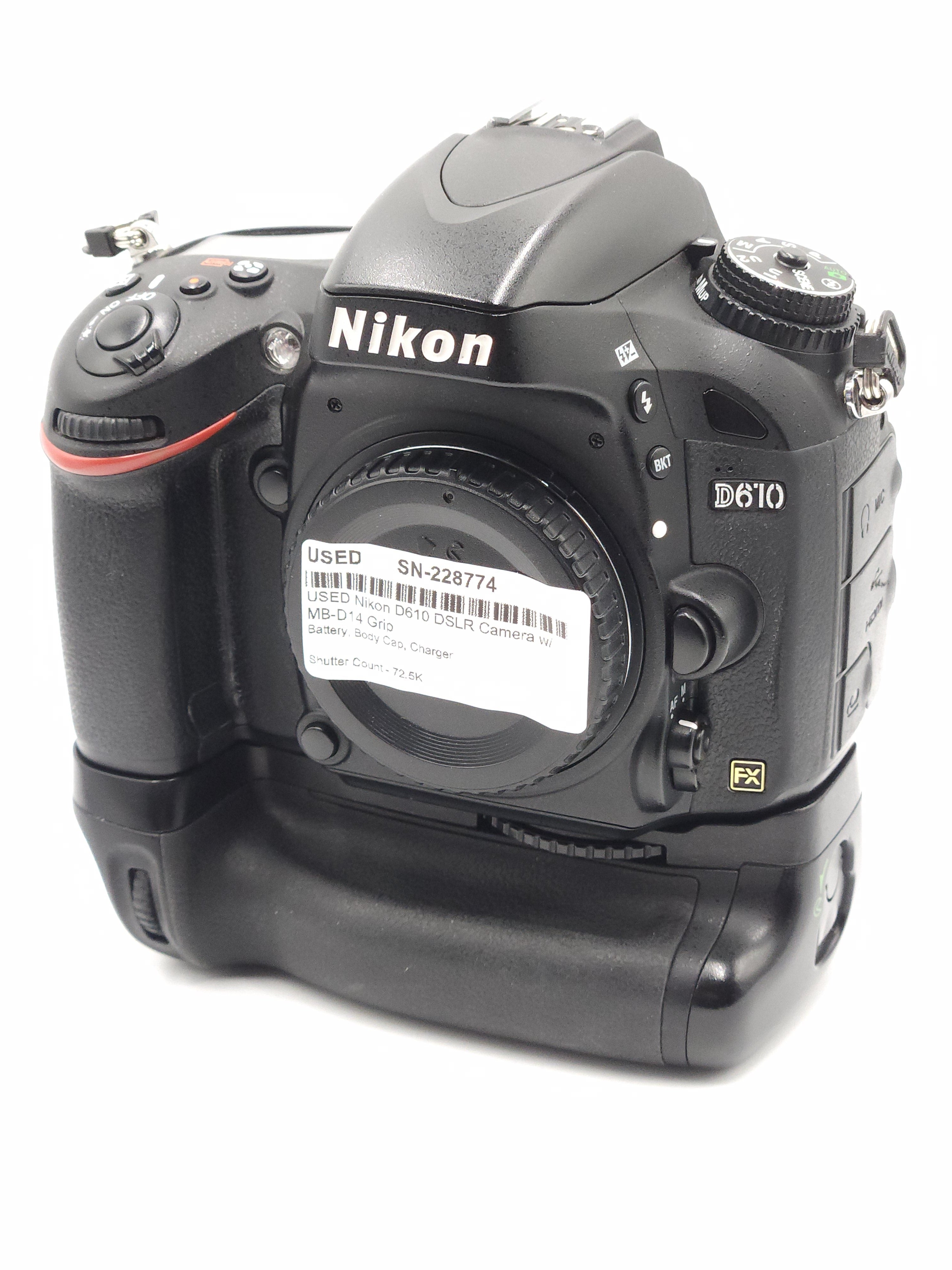 大幅値下げ　Nikon   D610＋MB D14 Nikon D610＋MB-D14 【公式通販】