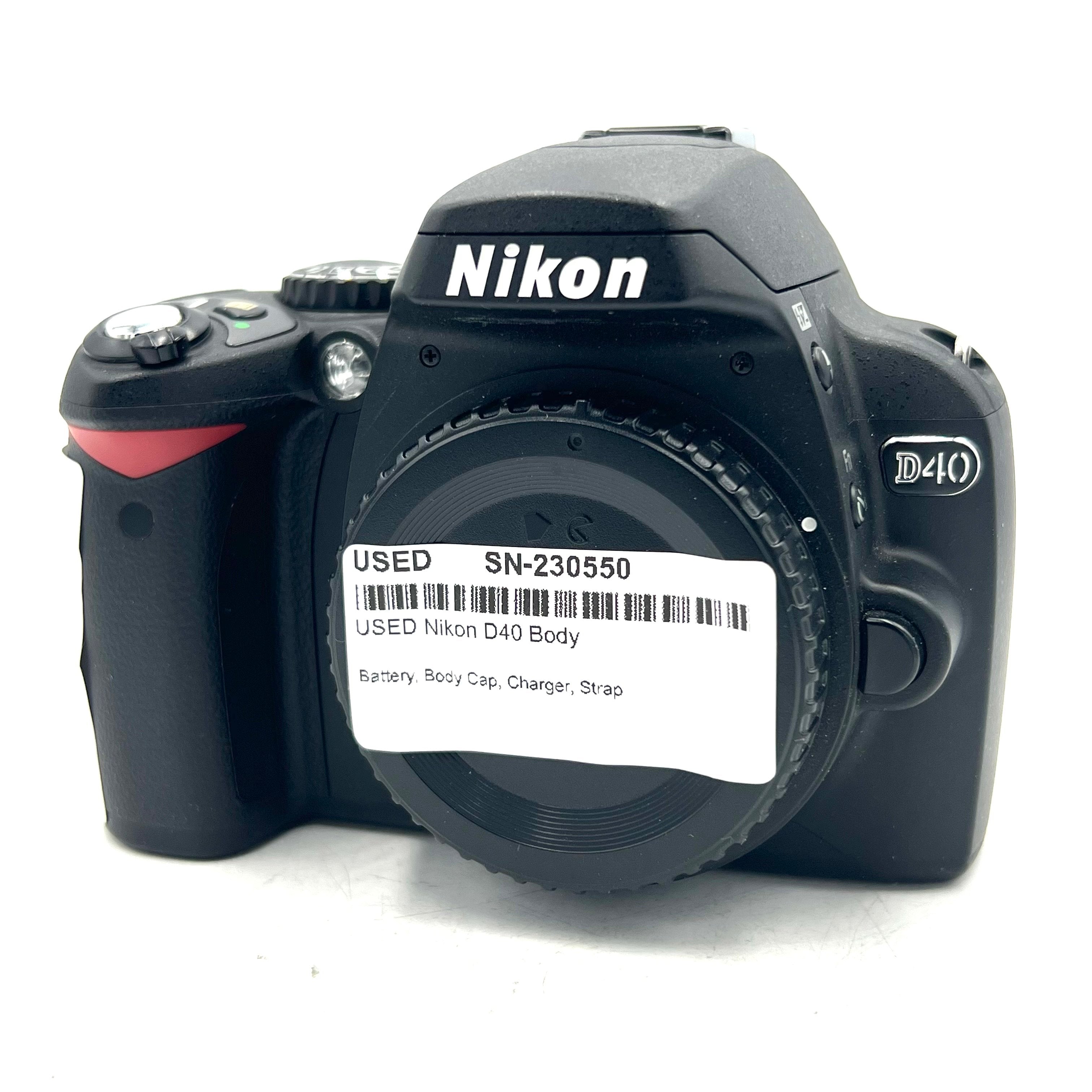 USED Nikon D40 Body