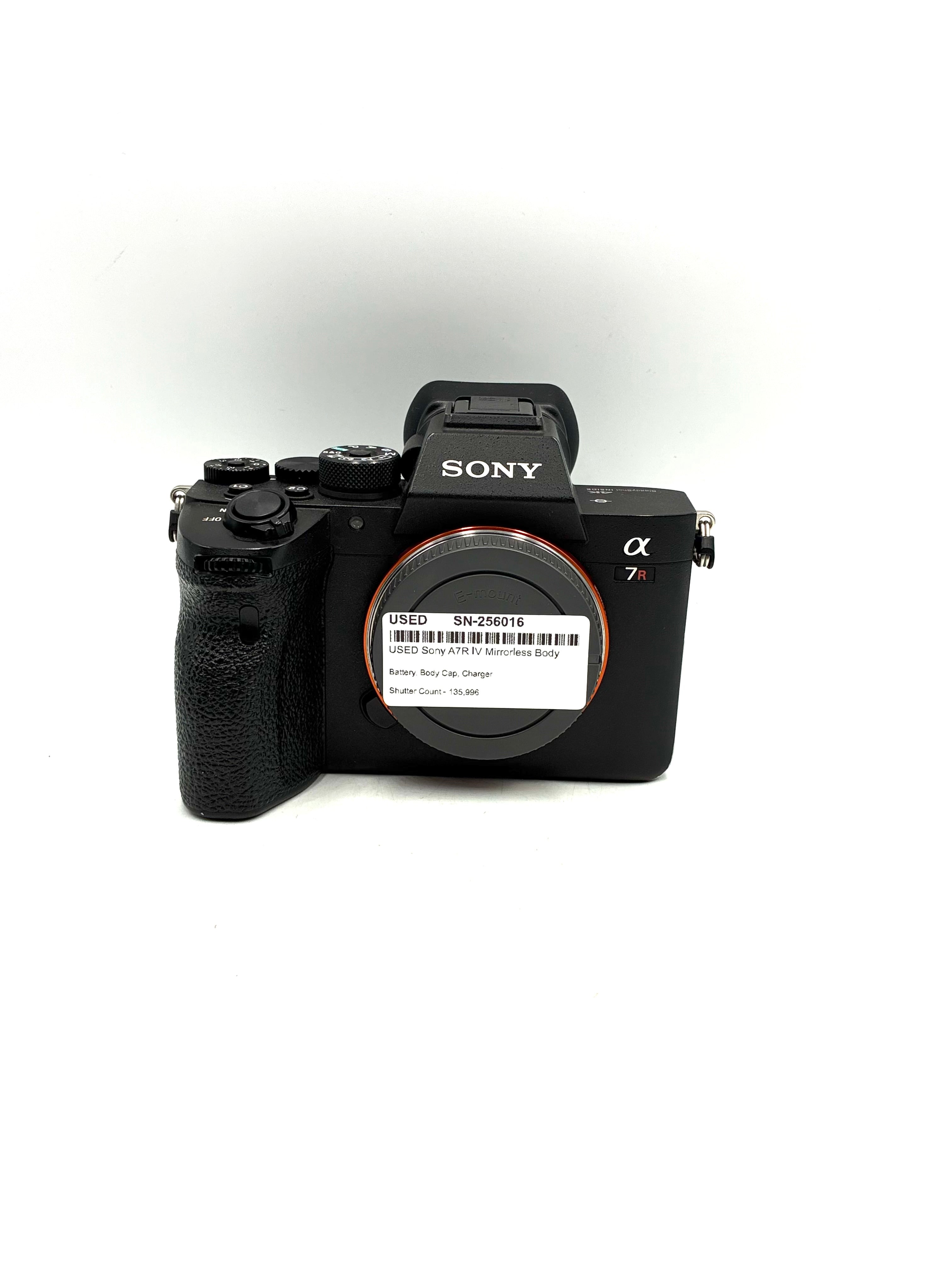 USED Sony A7R IV Mirrorless Body