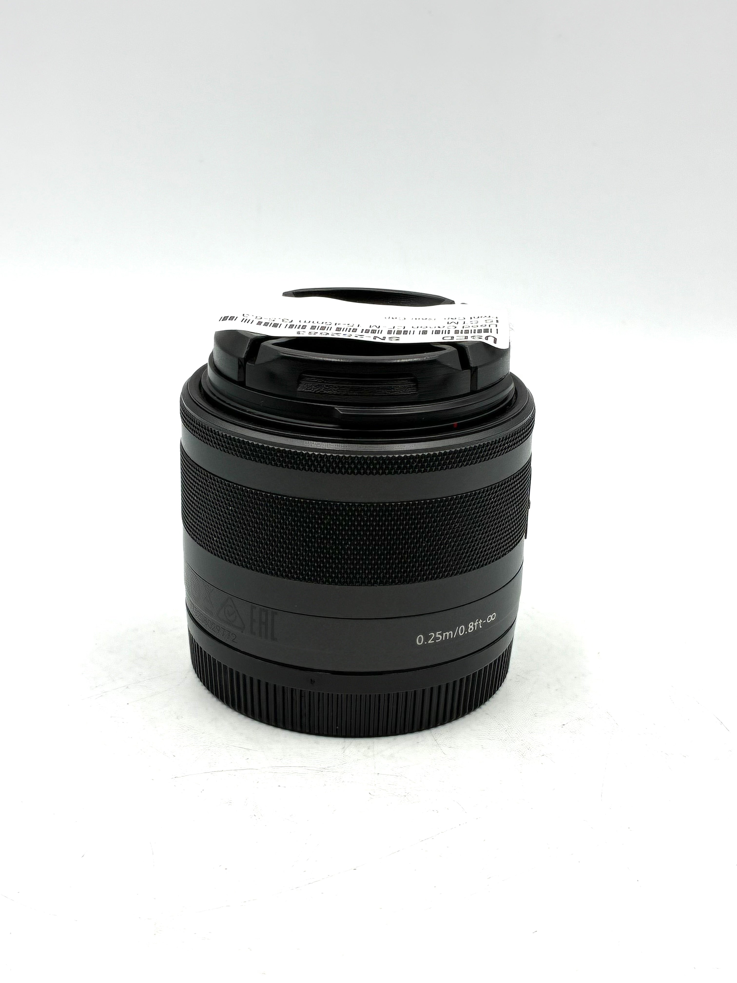 Used Canon EF-M 15-45mm f3.5-6.3 IS STM