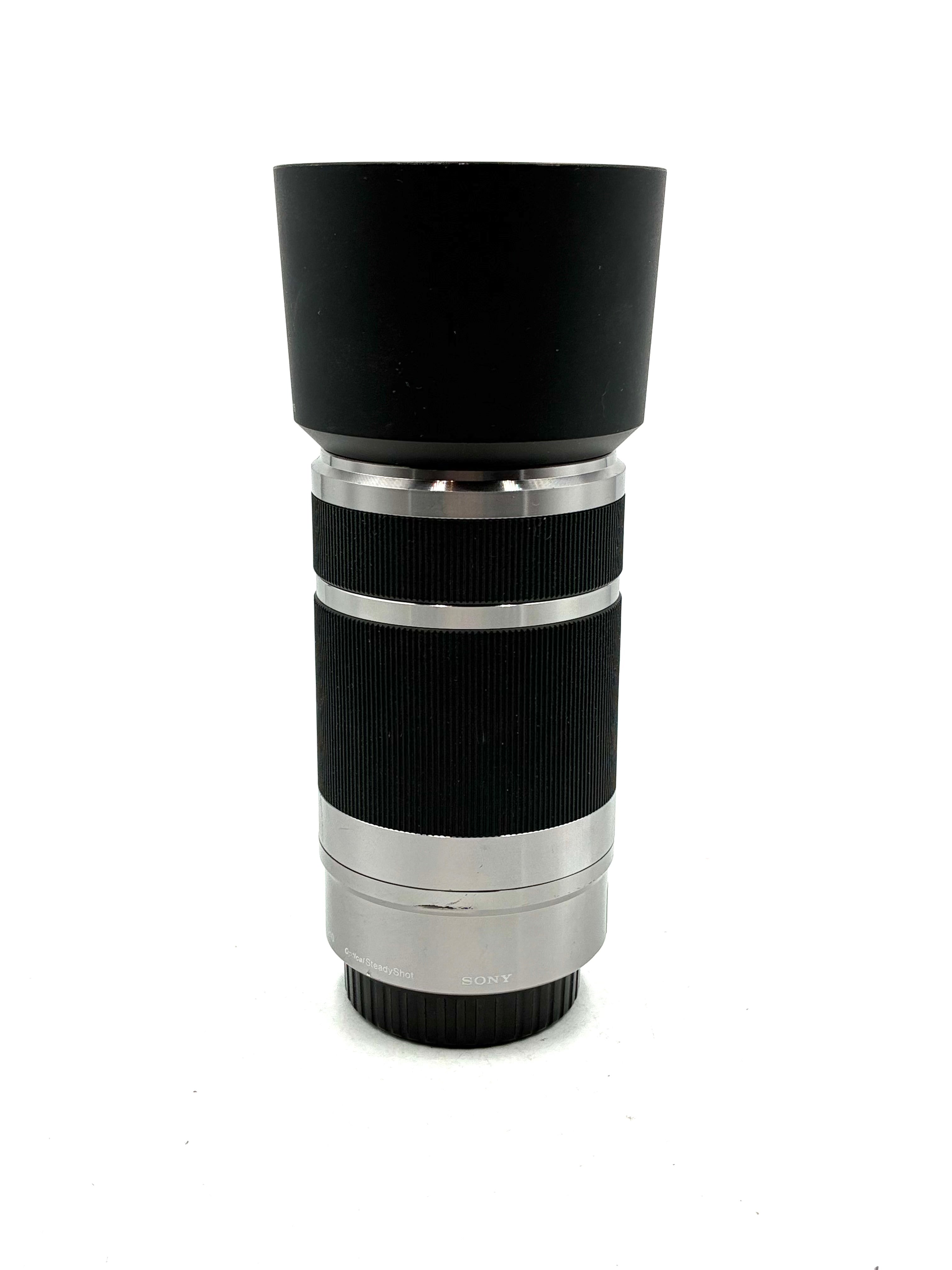 Sony E 55-210mm f/4.5-6.3 OSS (Silver) Lens - AS-IS (READ) (0078)