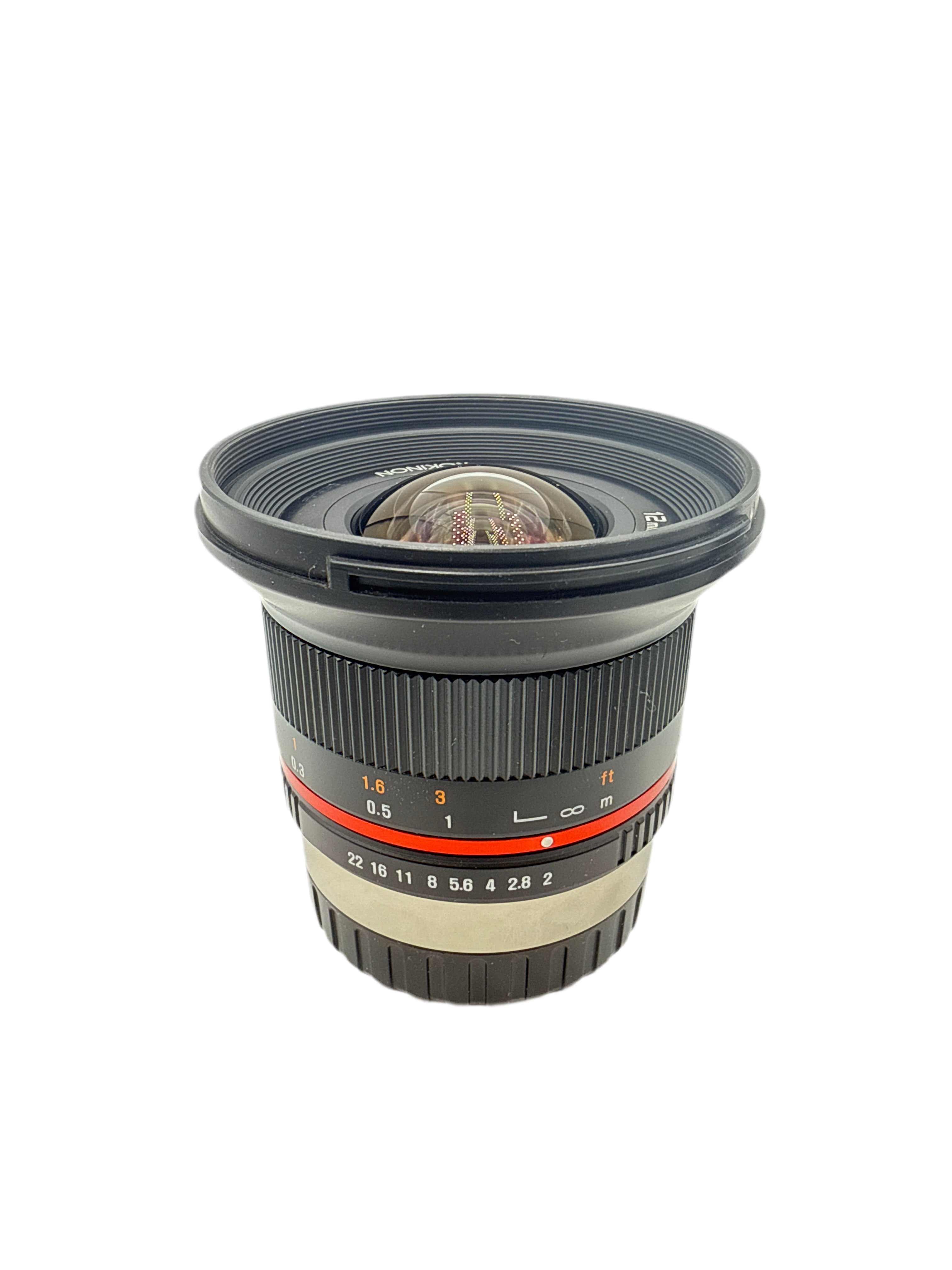 Used Rokinon 12mm F2.0 NCS for Nikon