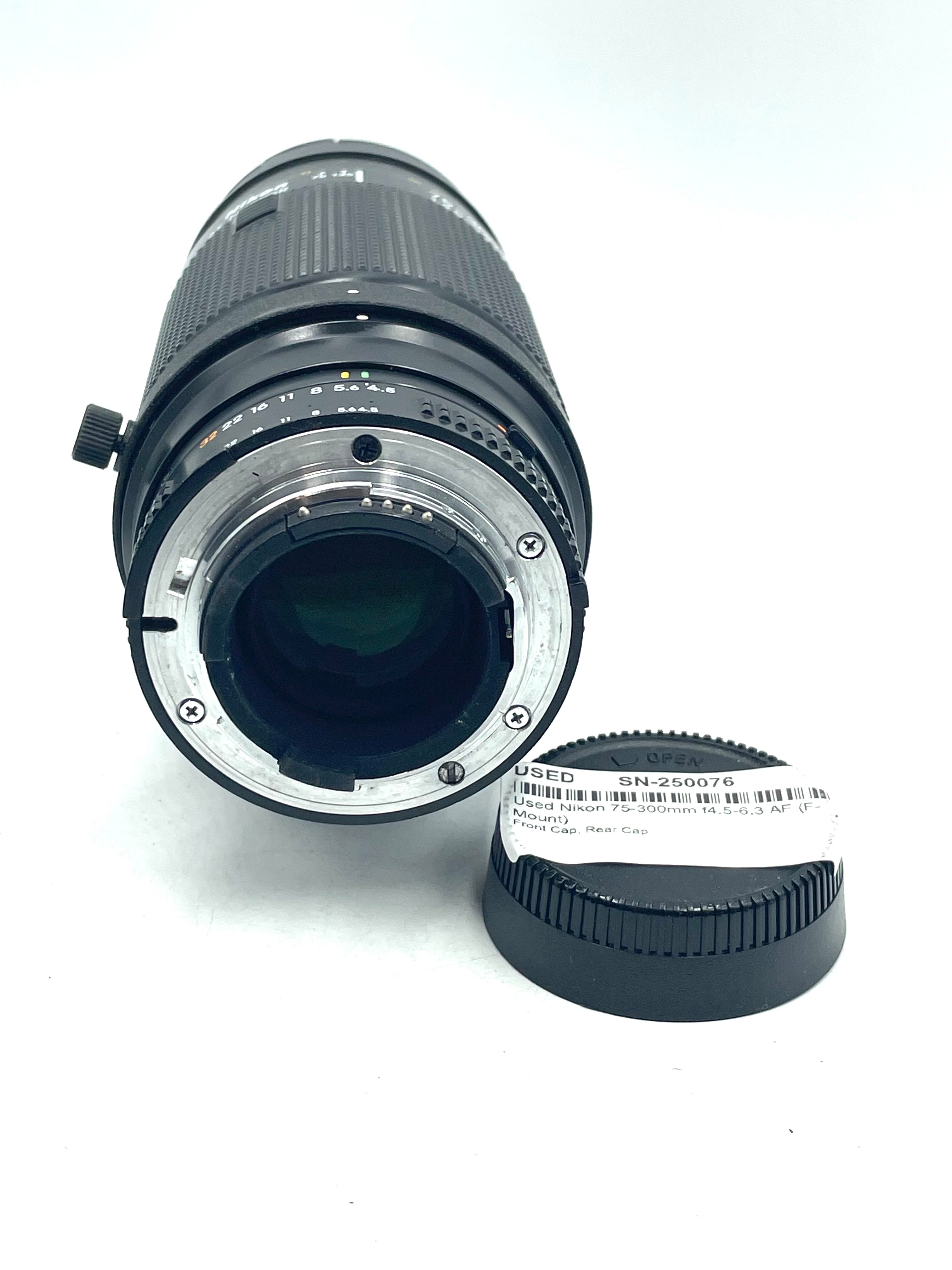 Used Nikon 75-300mm f4.5-6.3 AF (F-Mount)
