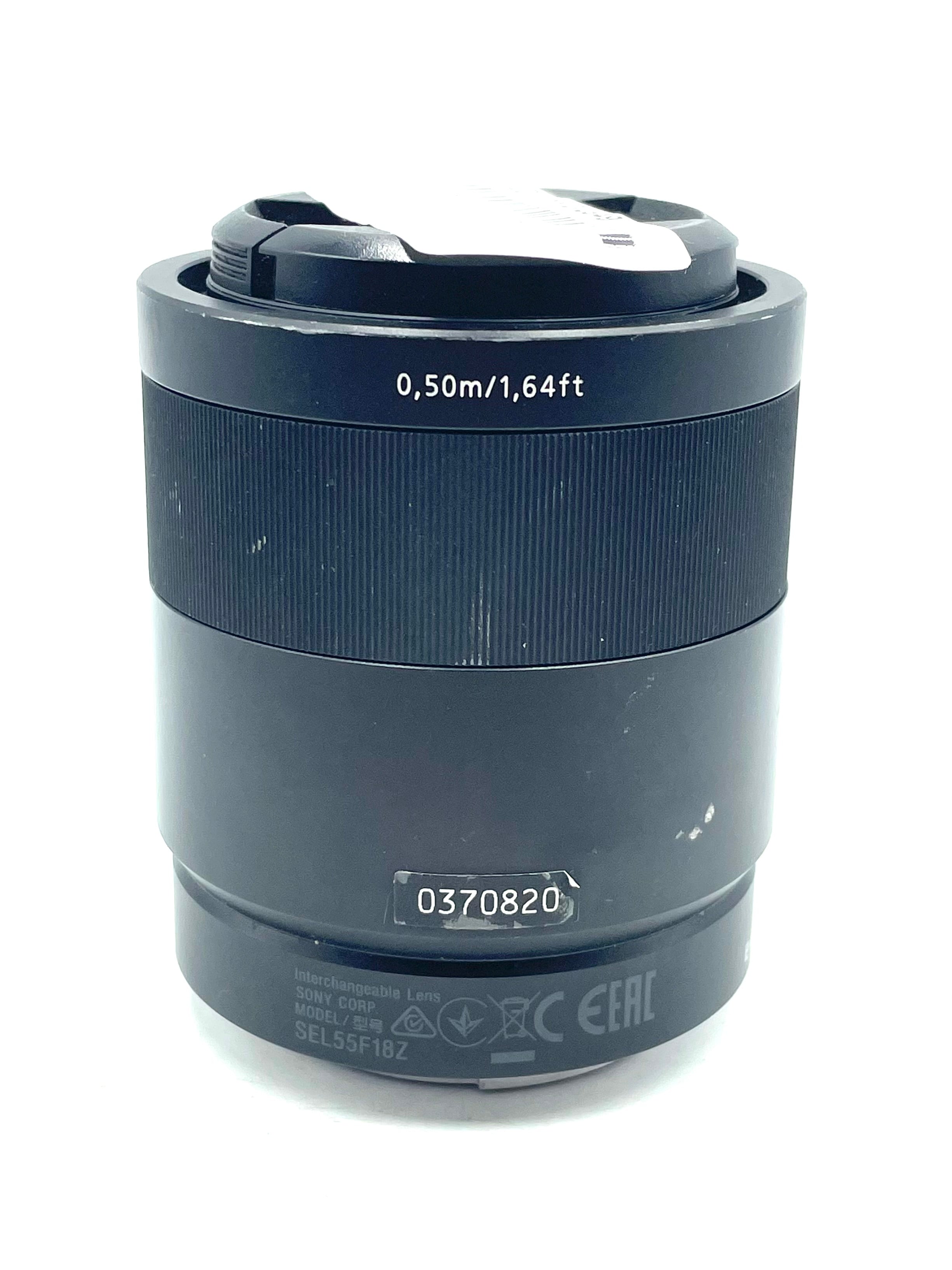 USED Sony 55mm F1.8 Sonnar T* FE ZA Lens
