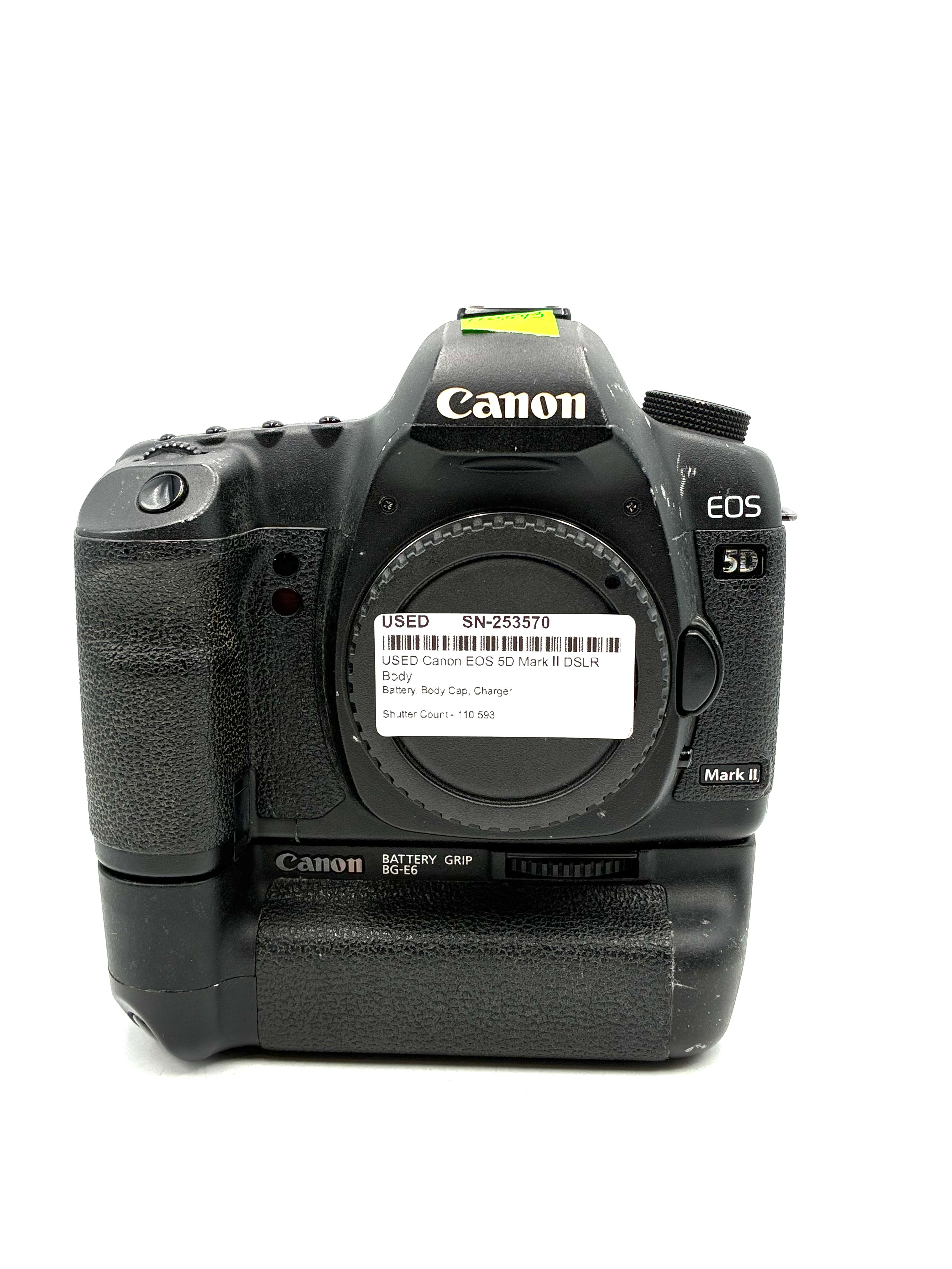 USED Canon EOS 5D Mark II DSLR Body