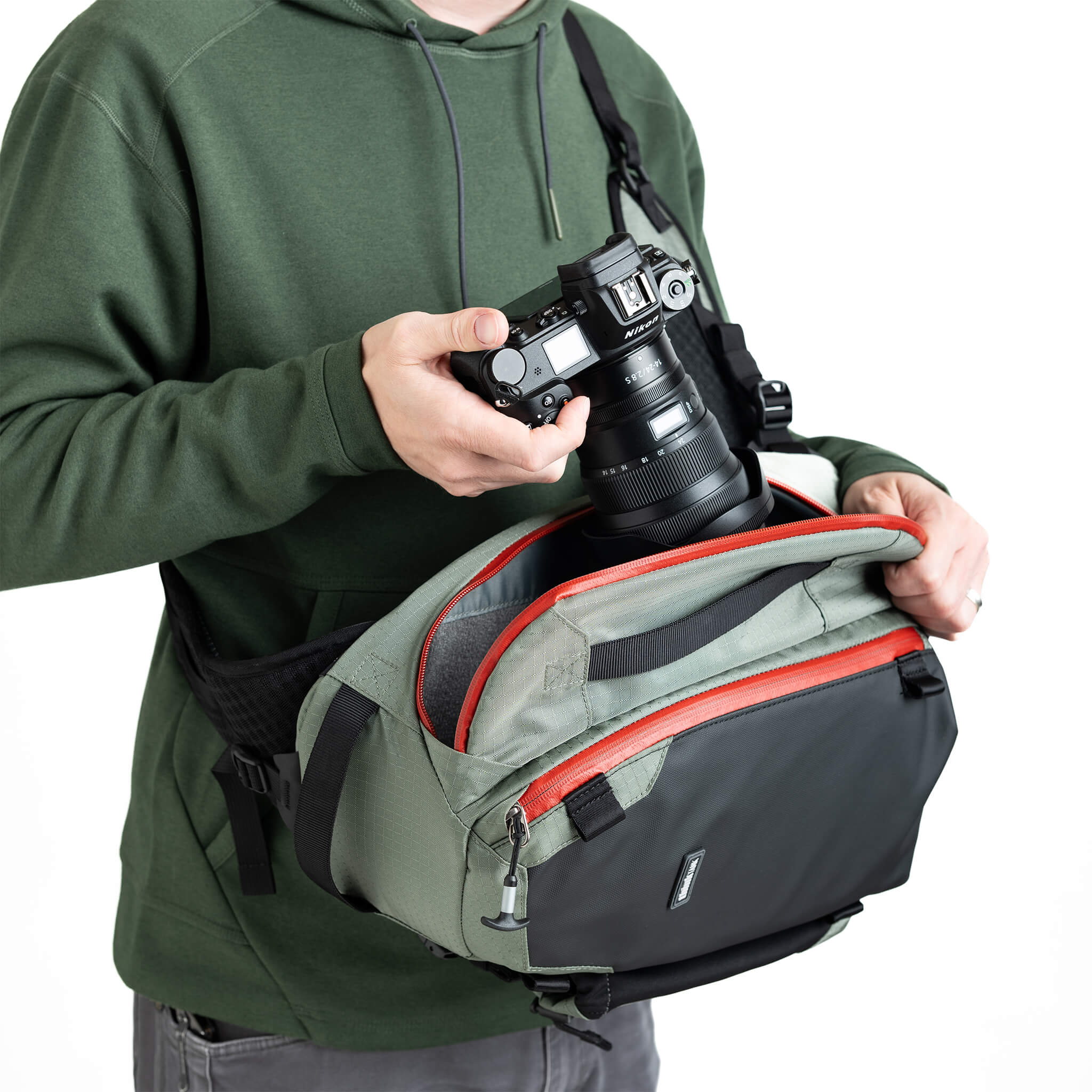 Think Tank Photo PhotoCross Sling V2 (Sage, 11L)