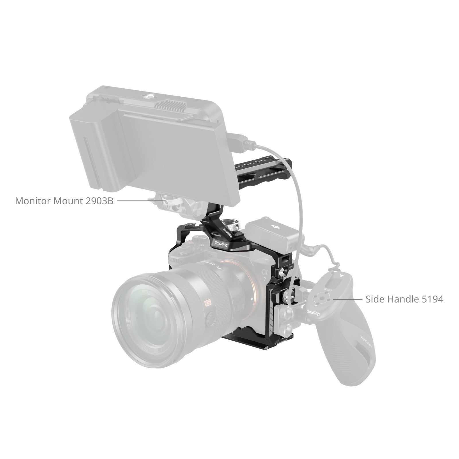 SmallRig Cage Kit for Sony Alpha 7R V / 7 IV / 7S III / 7 V