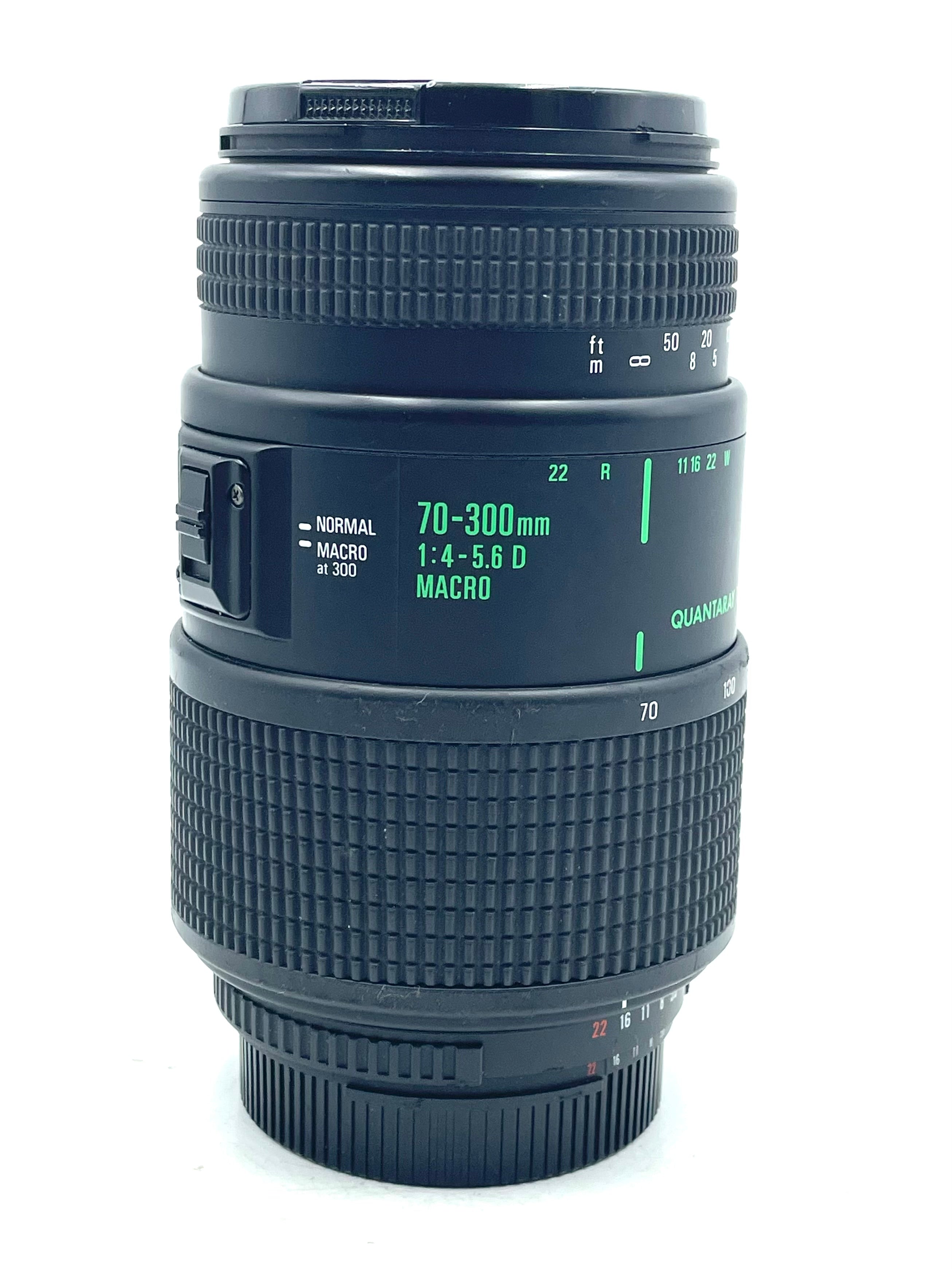 Used Quantaray 70-300mm f4-5.6 for Nikon