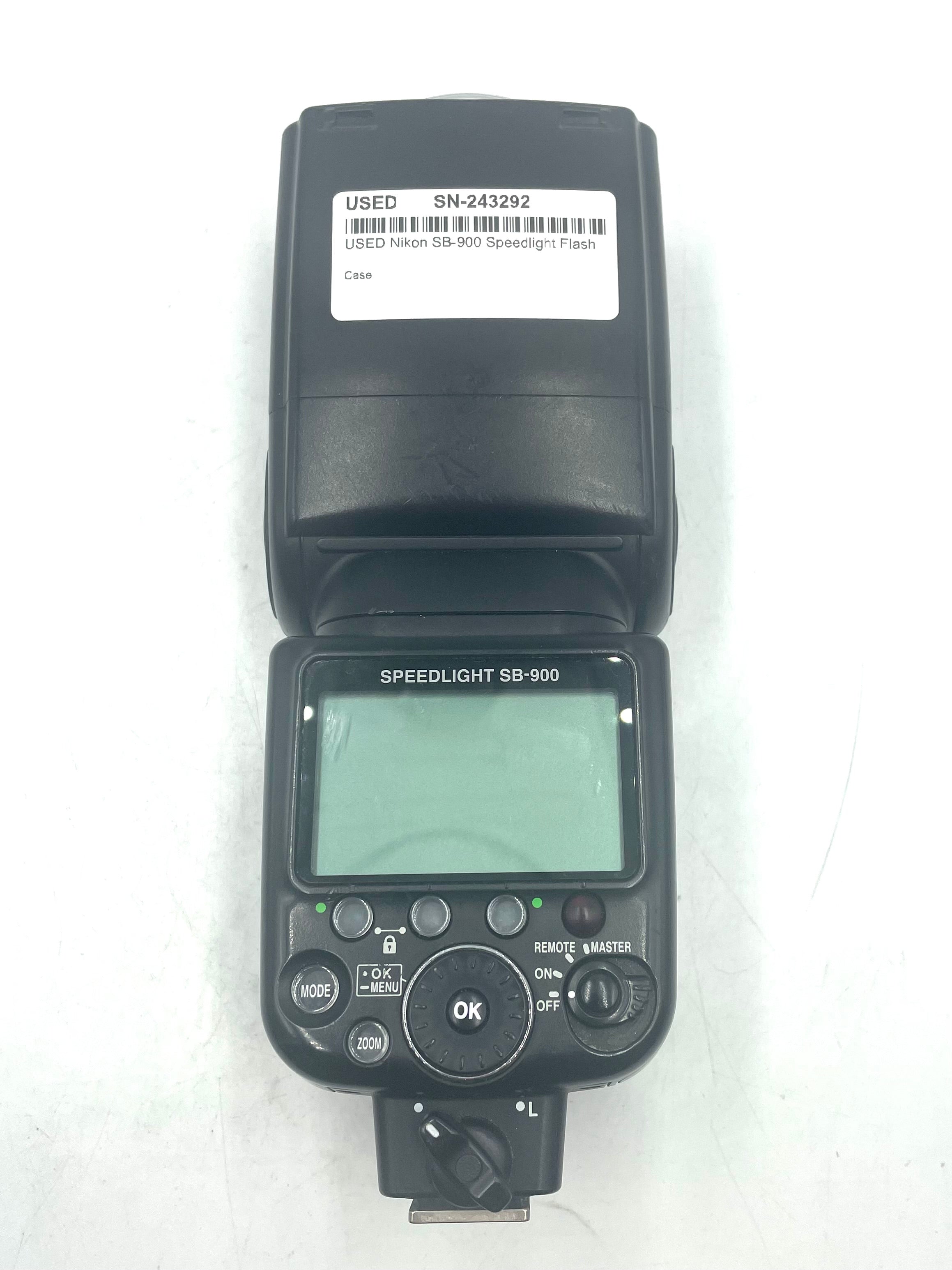 USED Nikon SB-900 Speedlight Flash