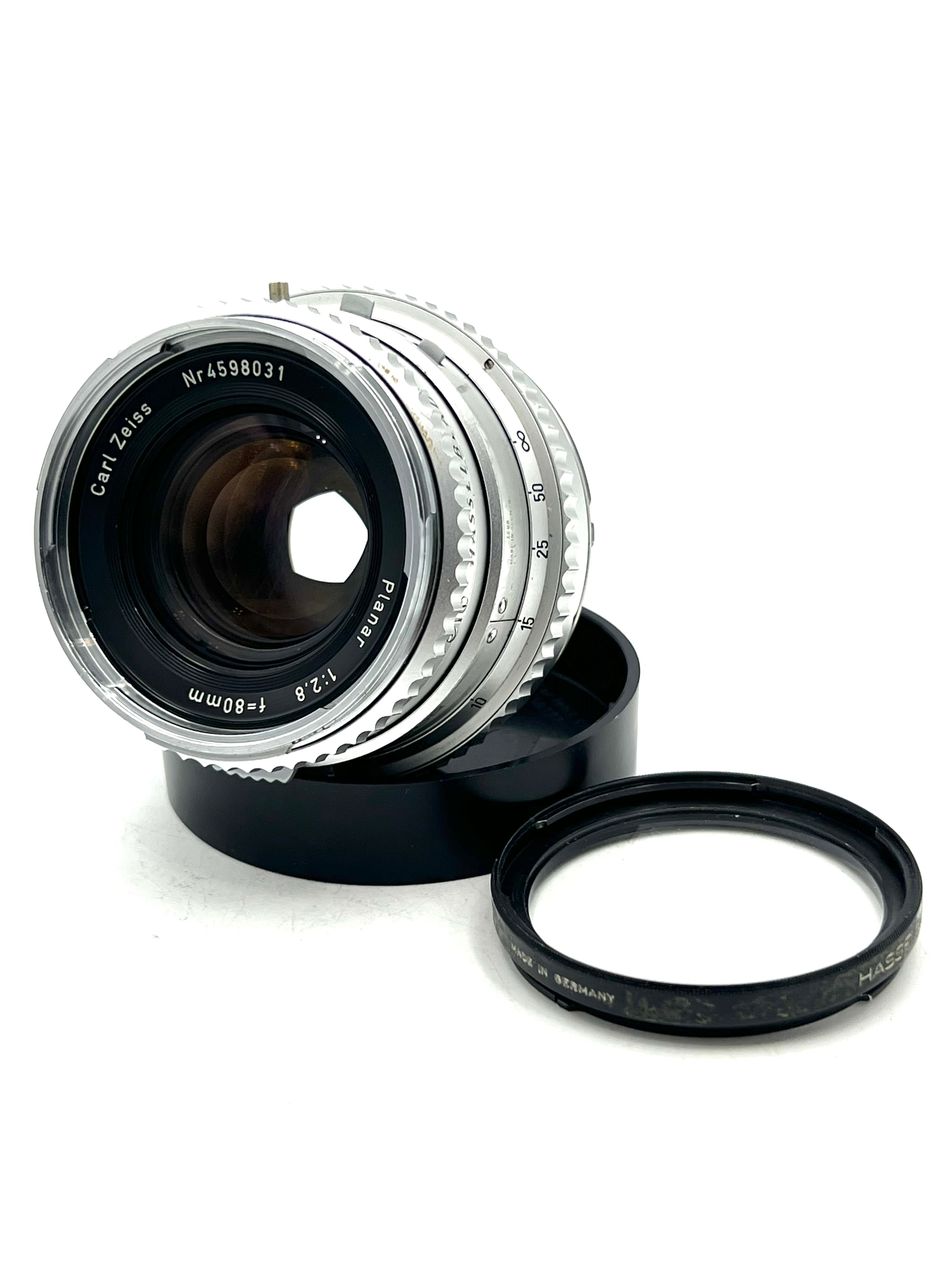 USED Hasselblad 80mm f2.8 Zeiss Planar C T* Lens Silver